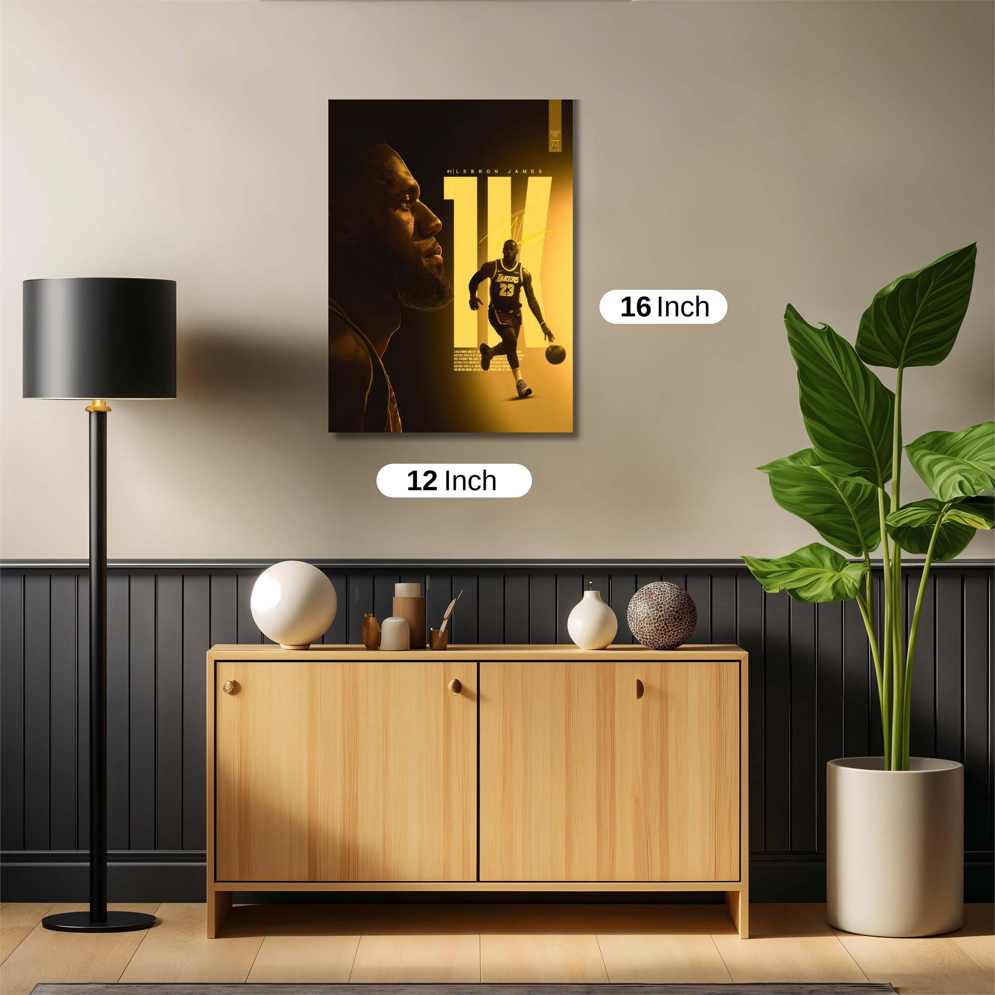 LeBron Triumphant Safe Wall Magnetic / M