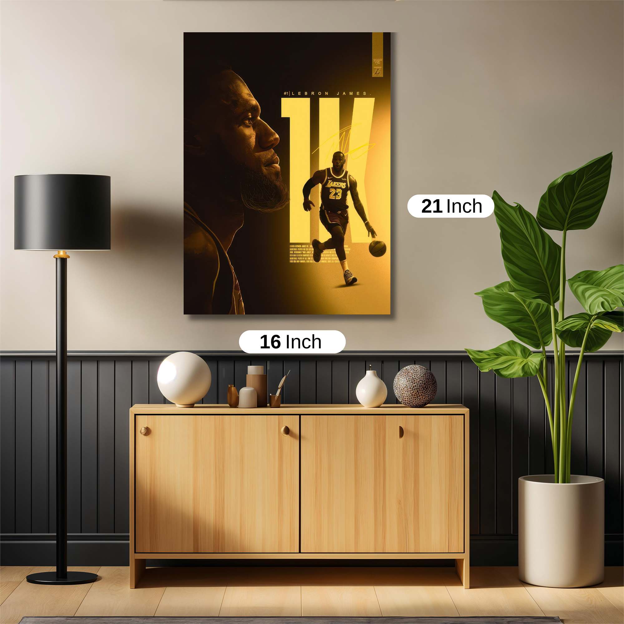 LeBron Triumphant Safe Wall Magnetic / M