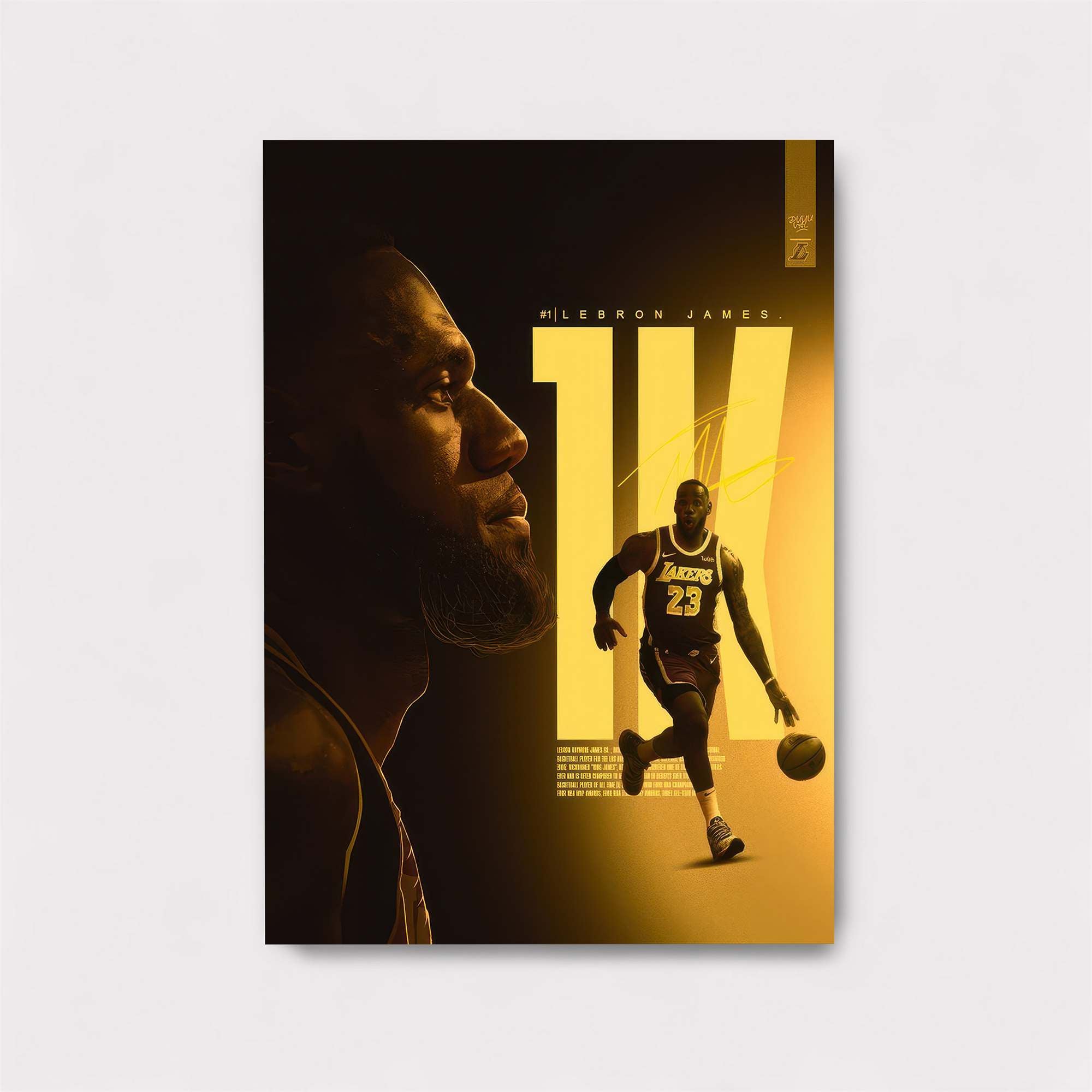 LeBron Triumphant Safe Wall Magnetic / M