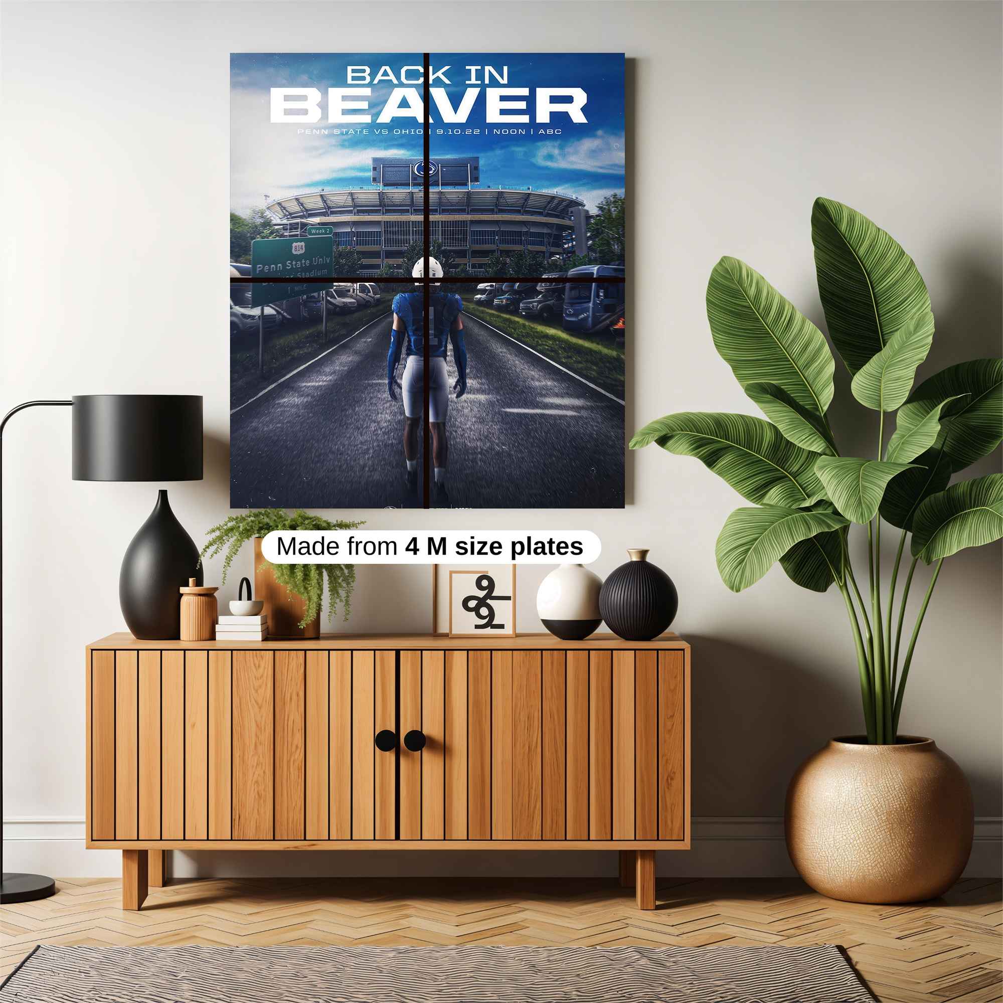 Beaver Triumphant Safe Wall Magnetic / M