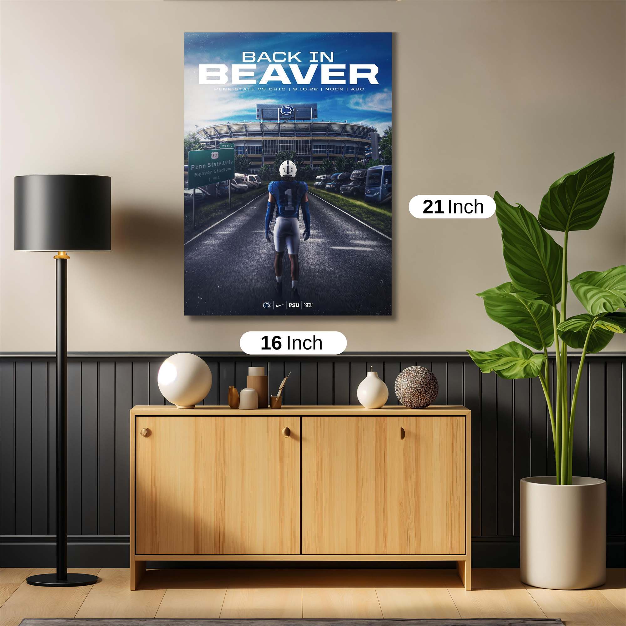 Beaver Triumphant Safe Wall Magnetic / M