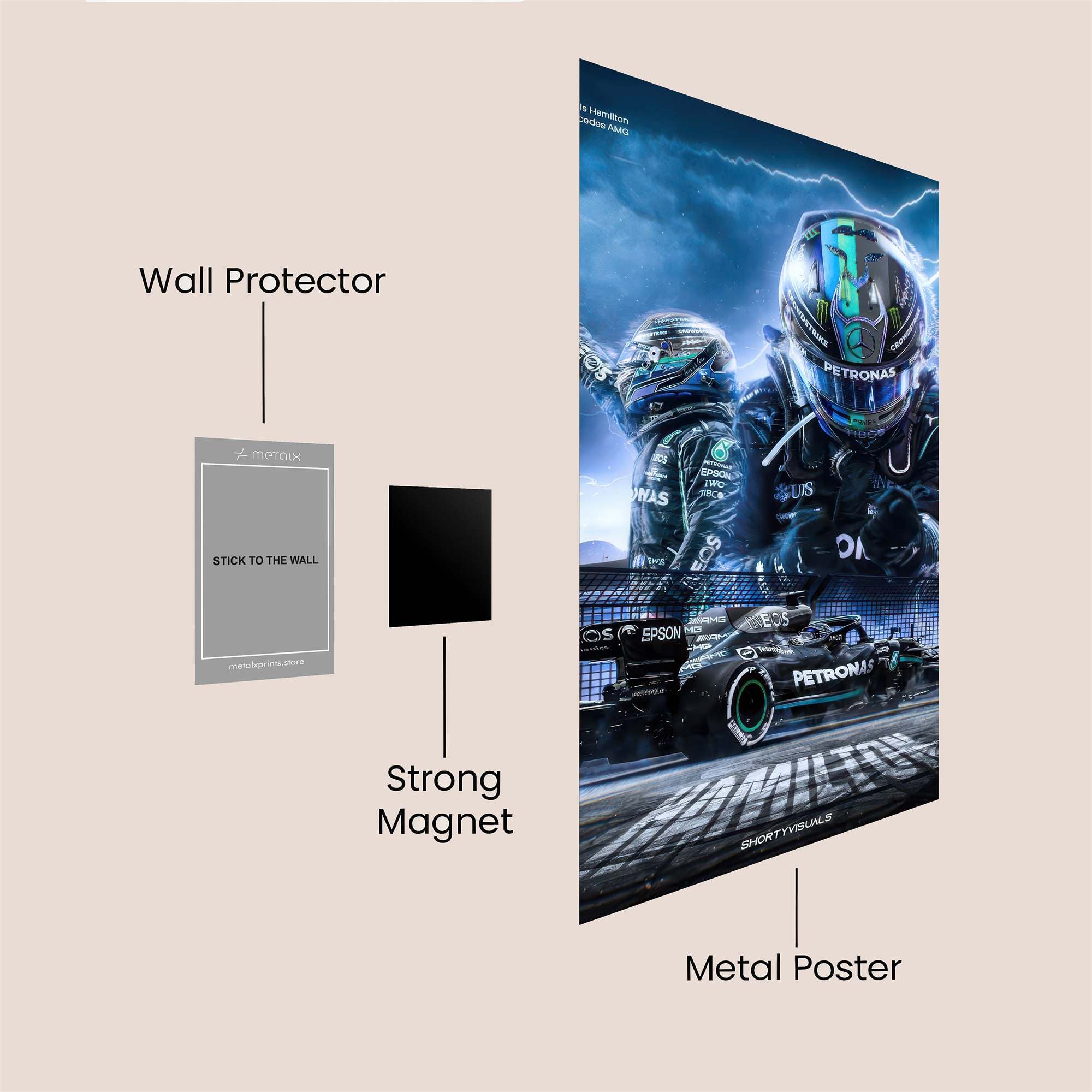 Hamilton Triumphant Safe Wall Magnetic / M