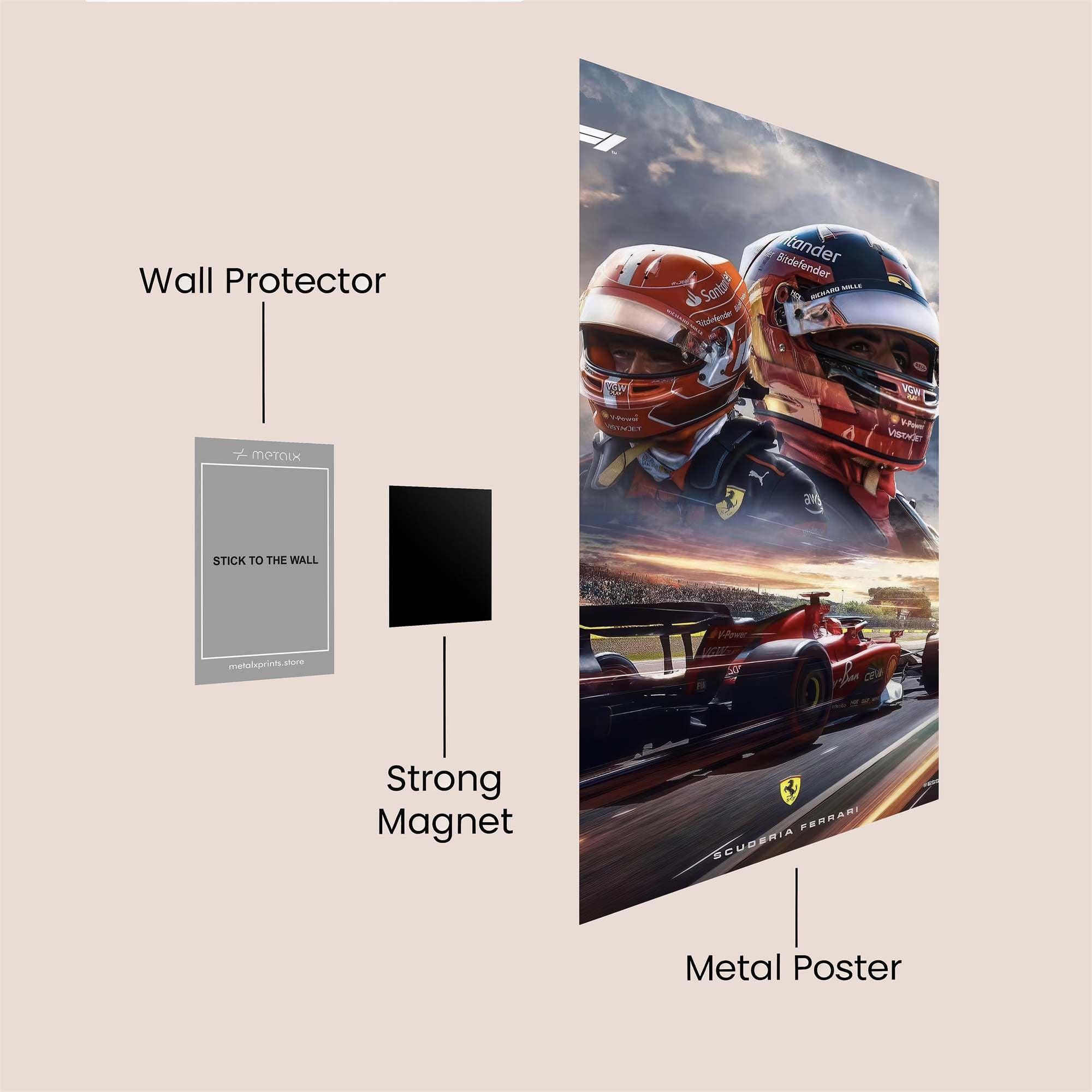 Leclerc Intensity Safe Wall Magnetic / M