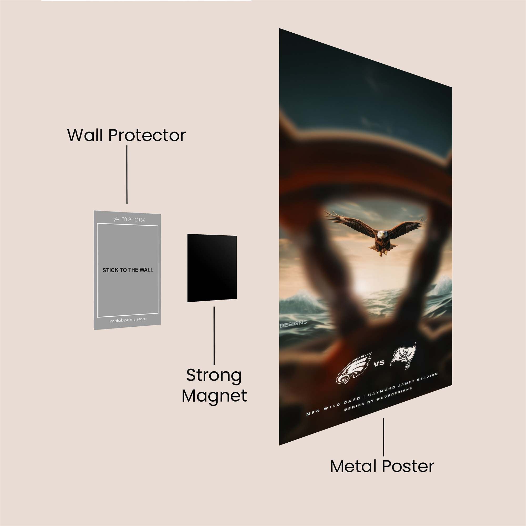 Eagle Soar Safe Wall Magnetic / M