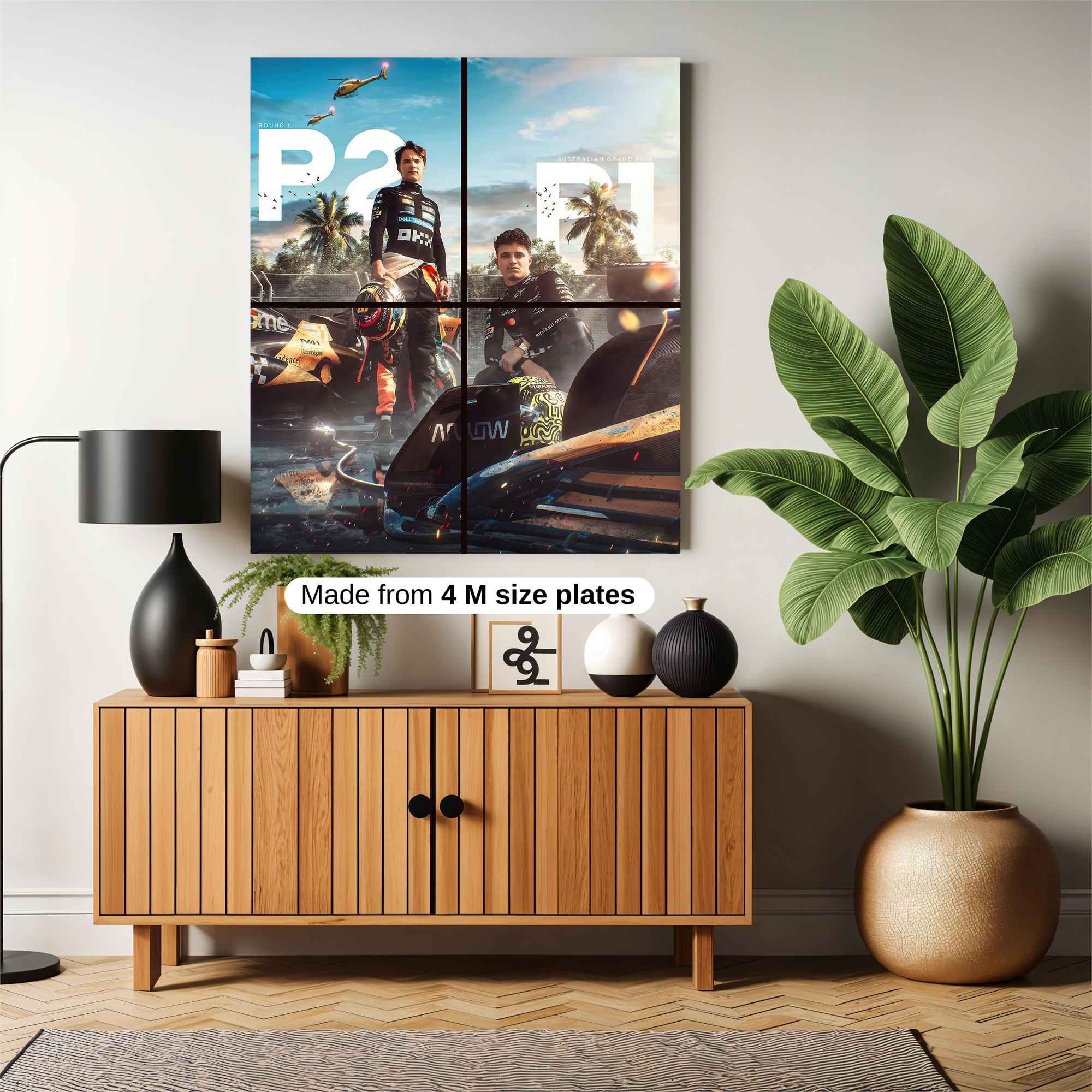 Verstappen Victory Safe Wall Magnetic / M