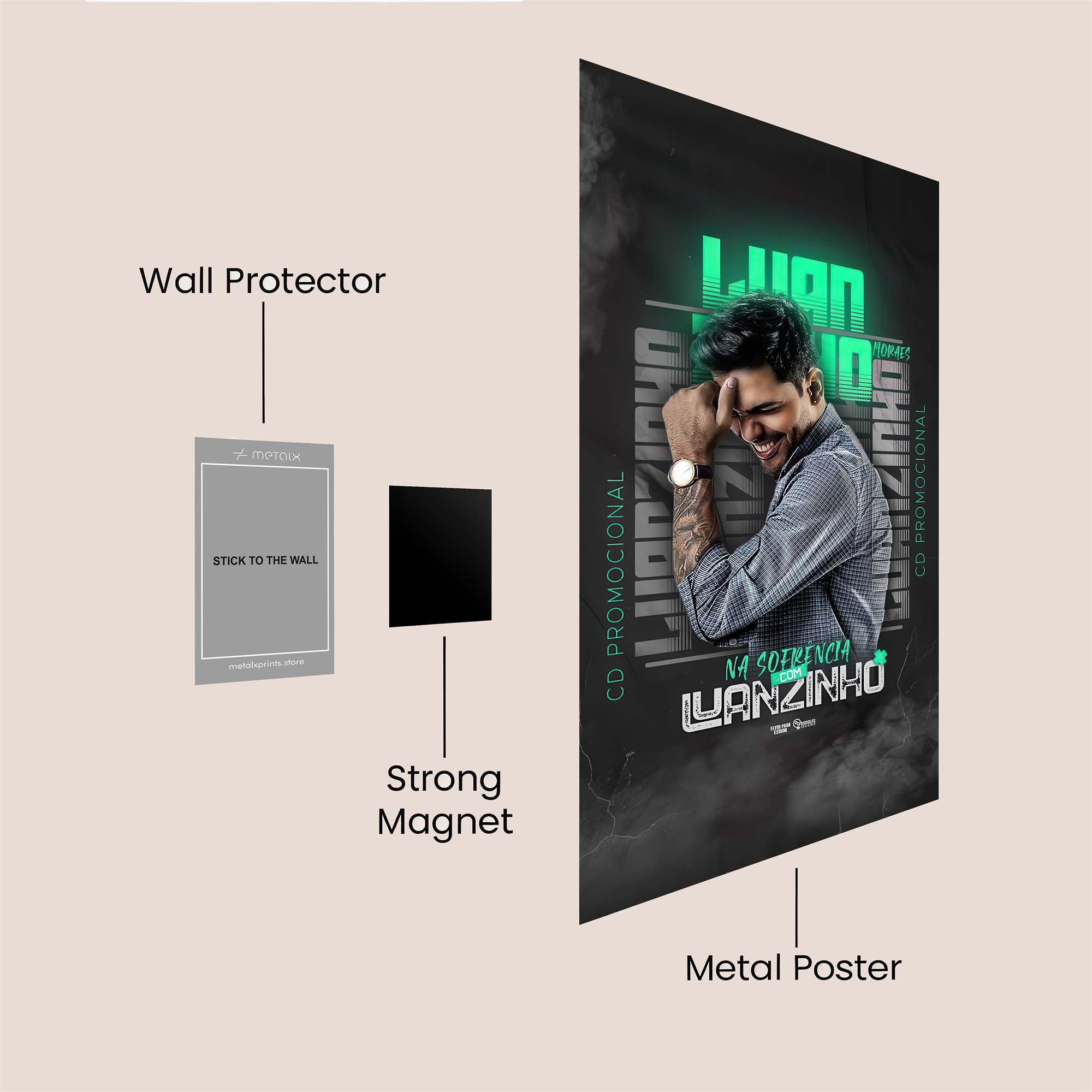 Luan Luminous Safe Wall Magnetic / M