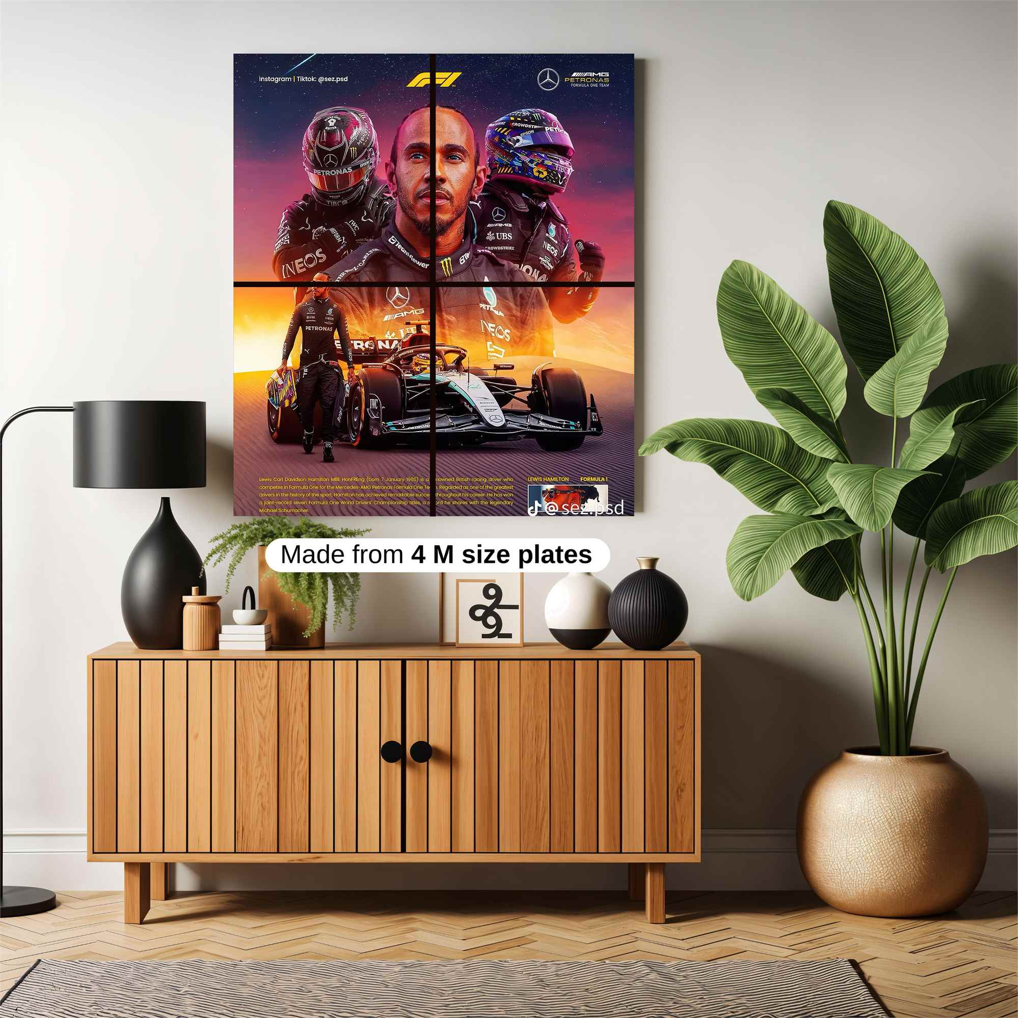 Hamilton Triumphant Safe Wall Magnetic / M