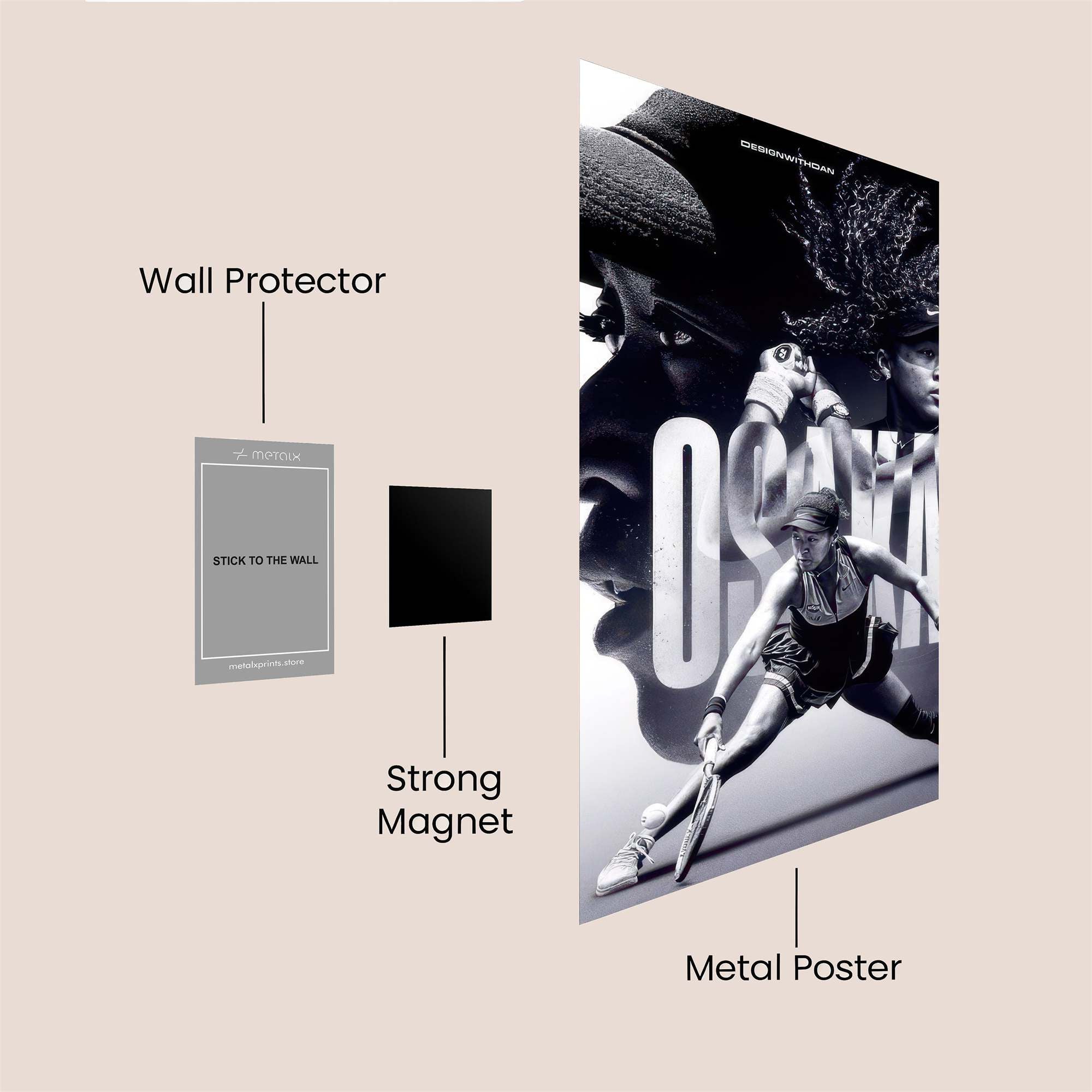 Osaka Dynamic Safe Wall Magnetic / M