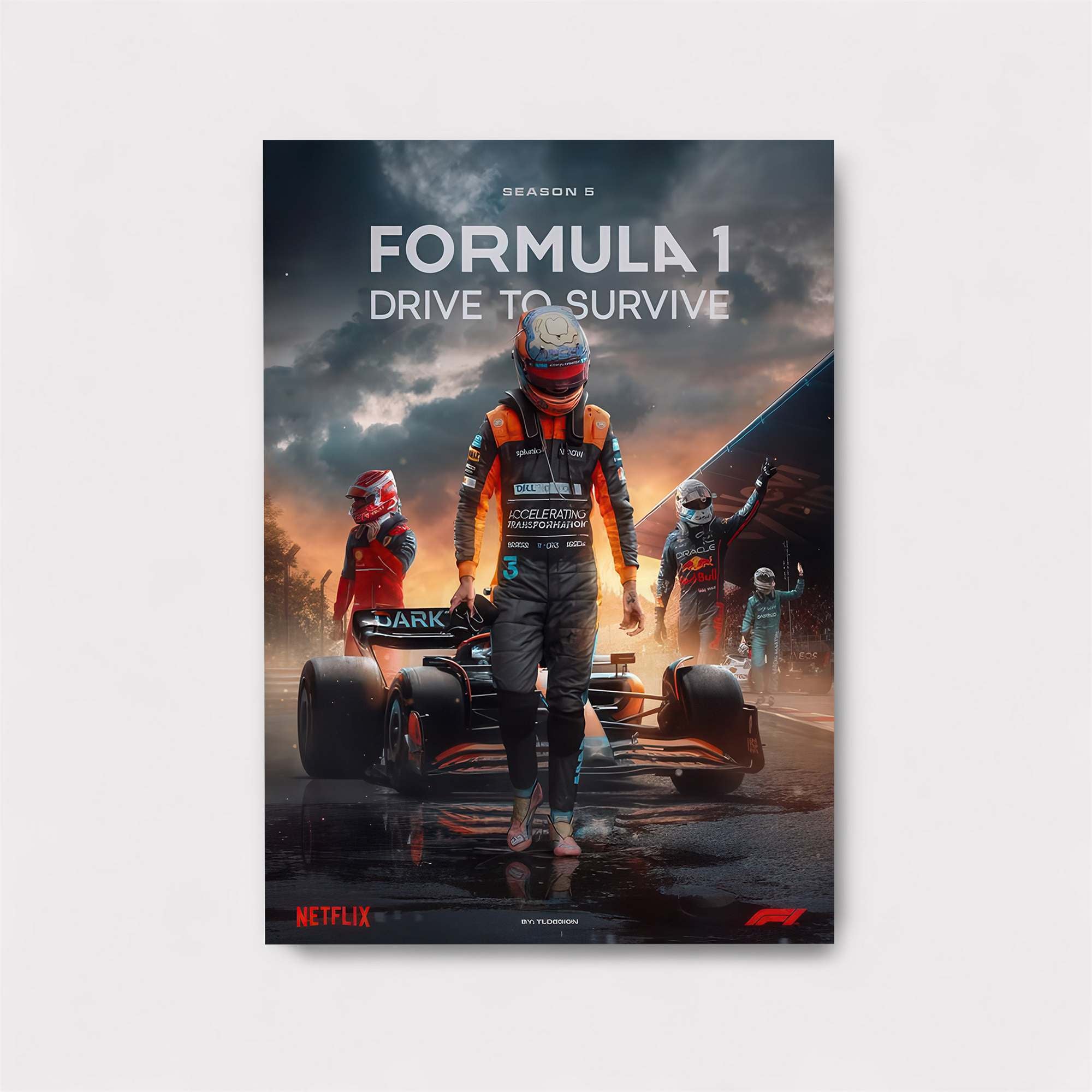 Verstappen Victorious Safe Wall Magnetic / M
