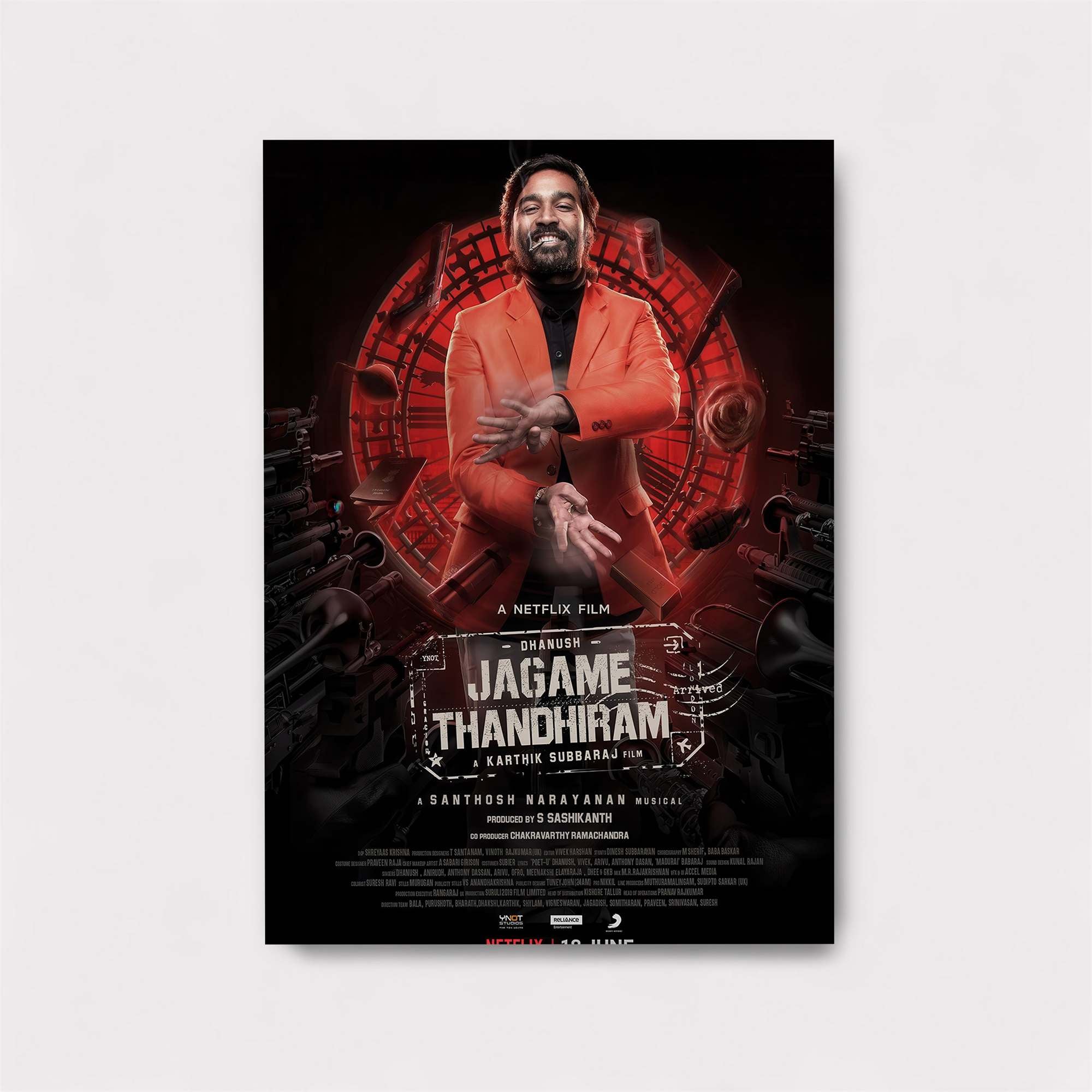 Dhanush Dynamic Safe Wall Magnetic / M