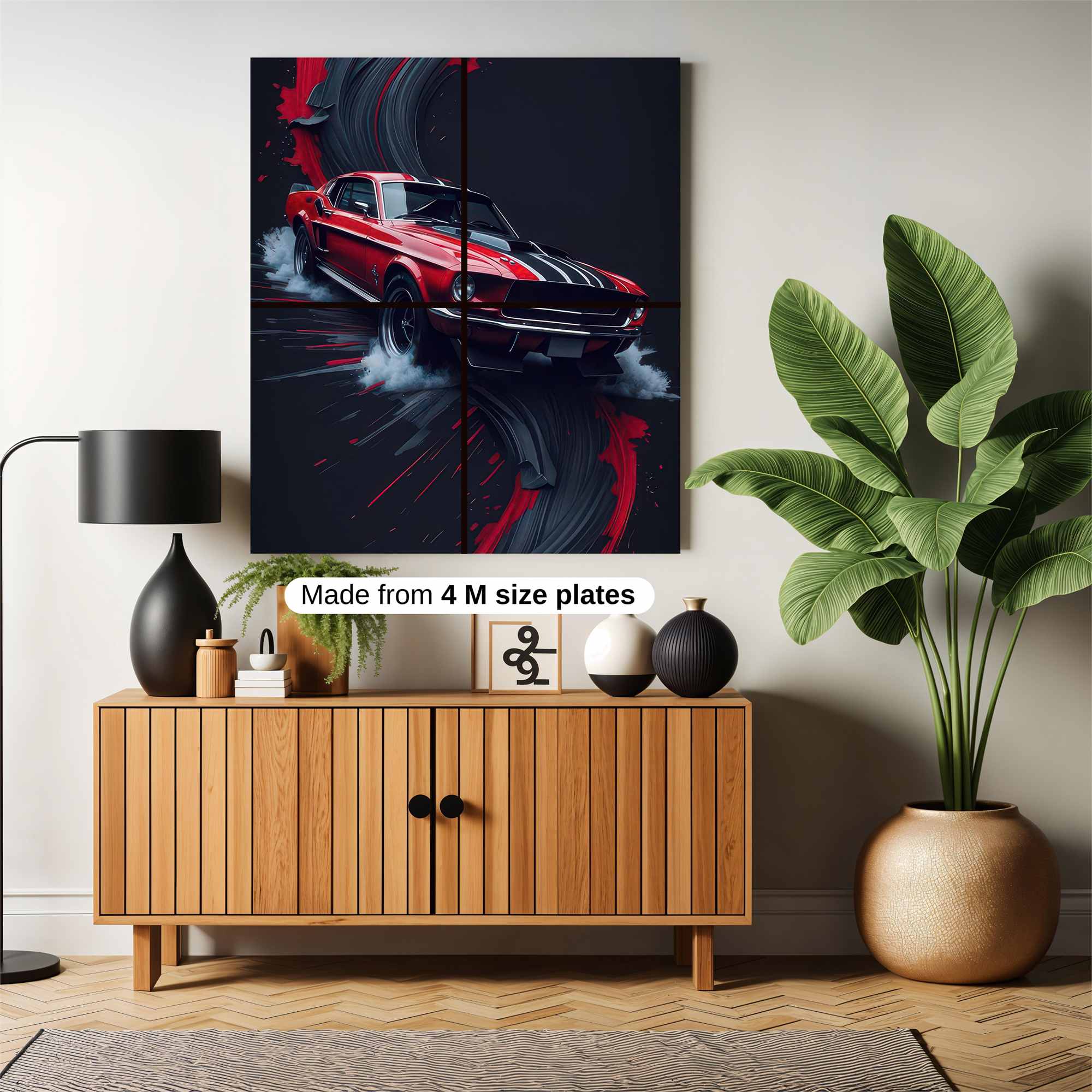 Mustang Menace Safe Wall Magnetic / M