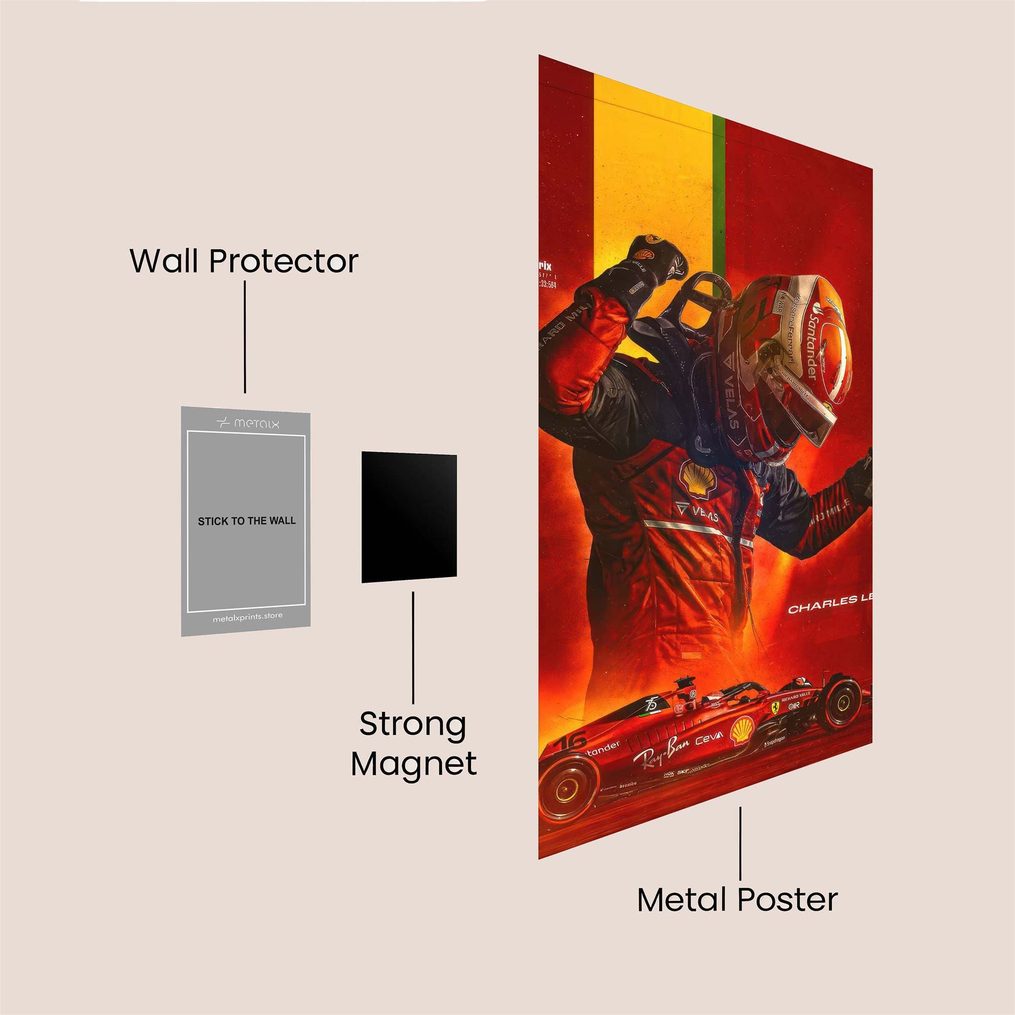Leclerc Triumphant Safe Wall Magnetic / M