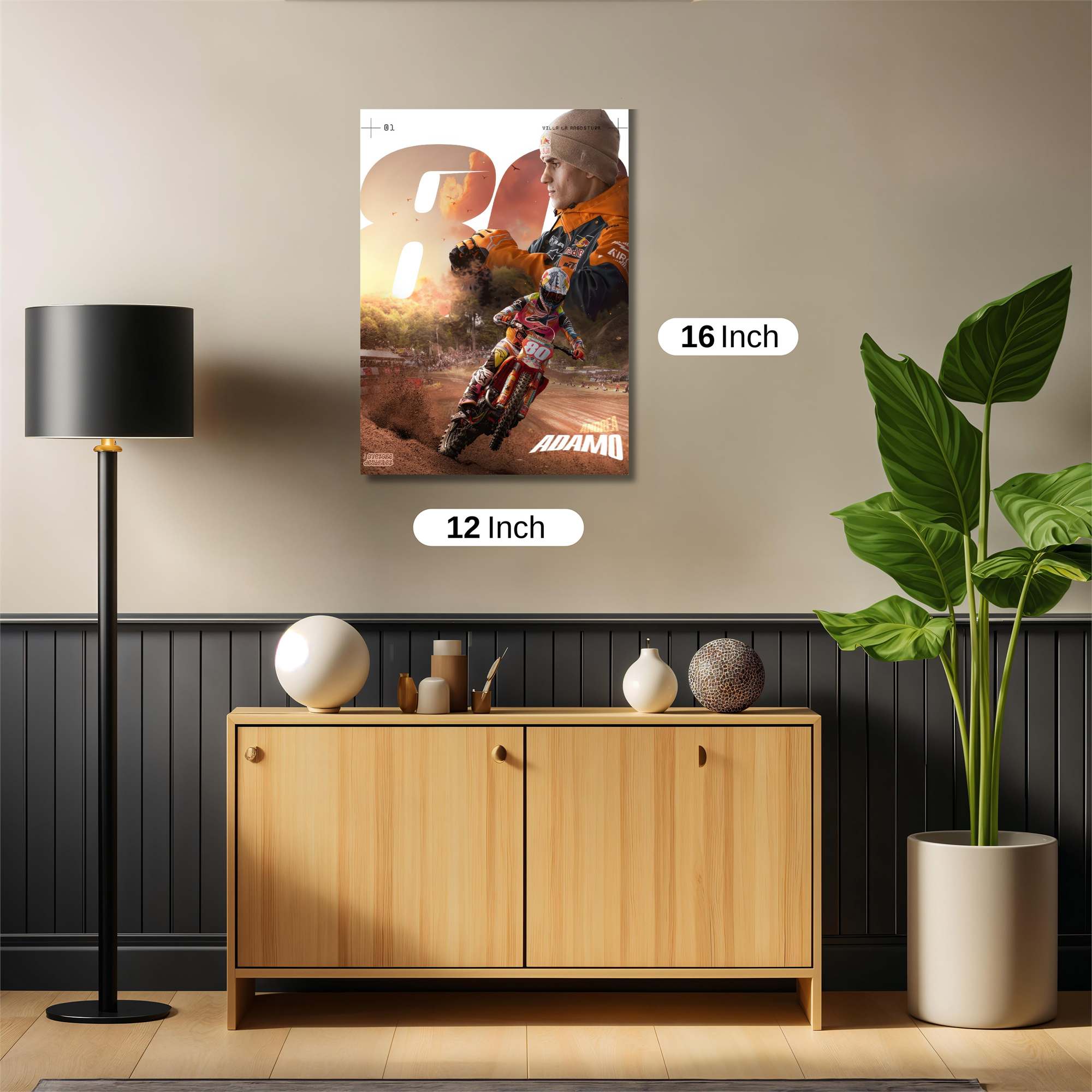 Adamo Ascends Safe Wall Magnetic / M