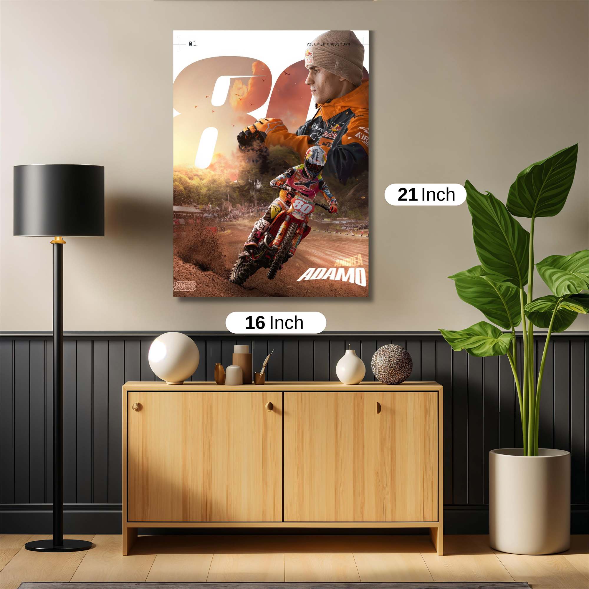 Adamo Ascends Safe Wall Magnetic / M