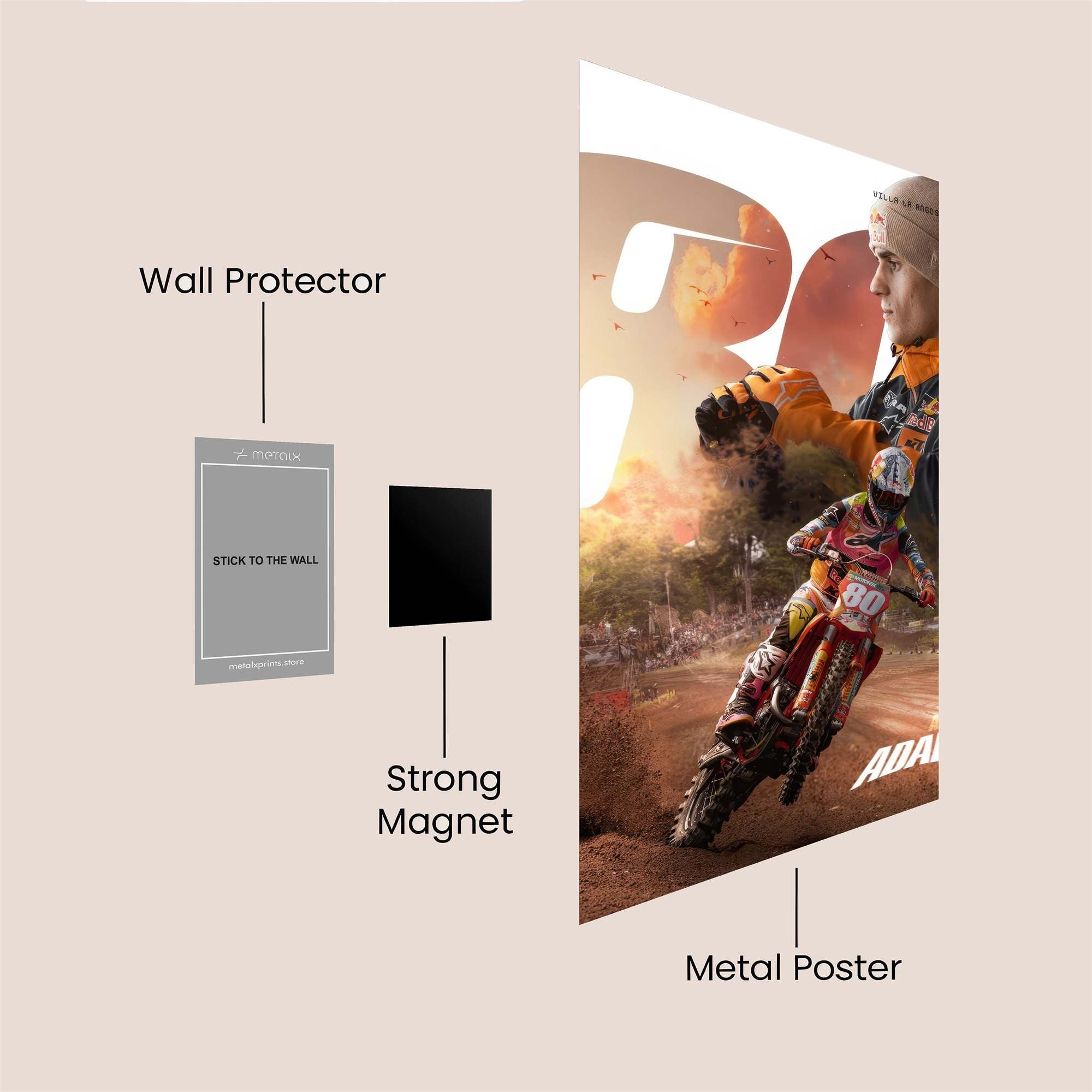 Adamo Ascends Safe Wall Magnetic / M