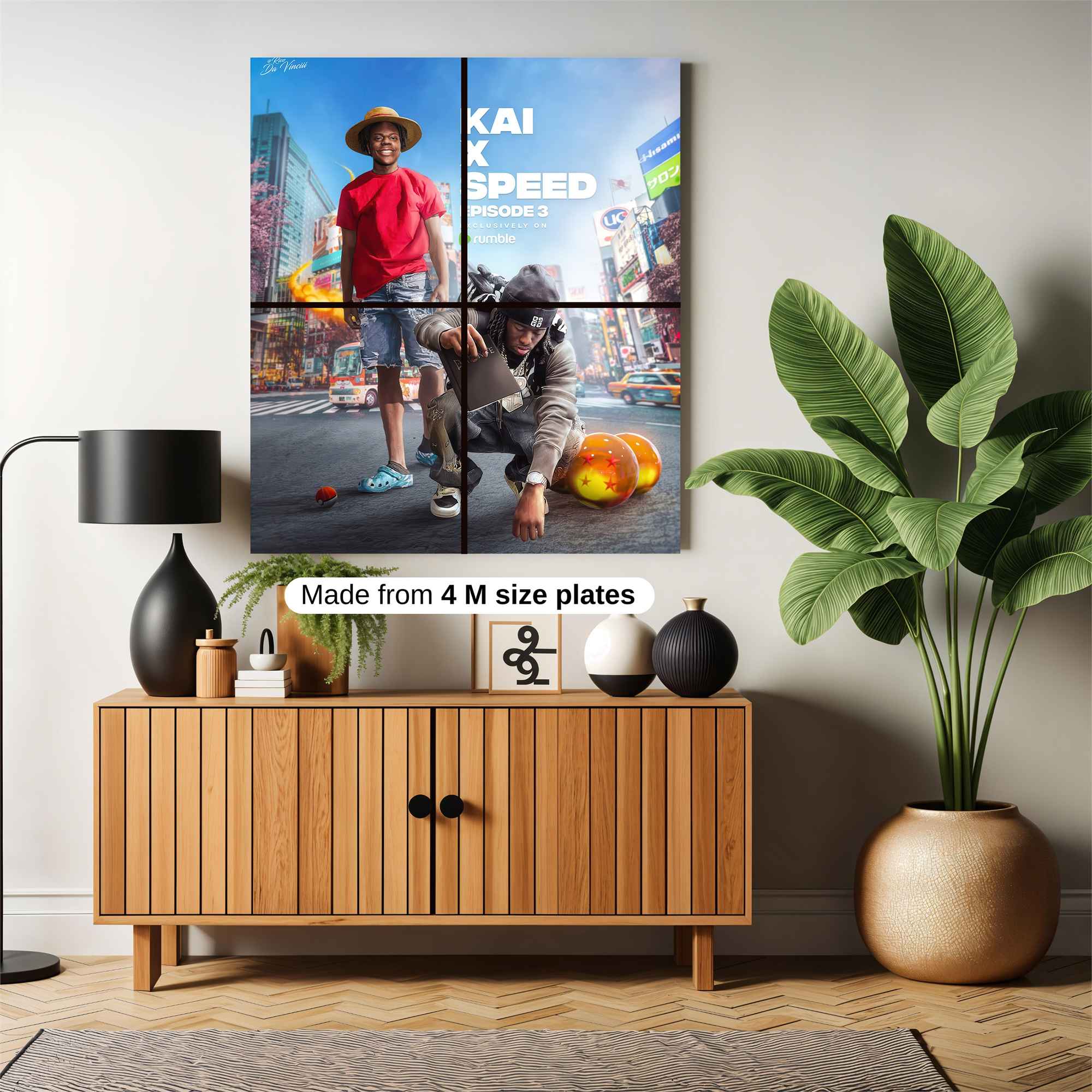 Luffy Exhilaration Safe Wall Magnetic / M