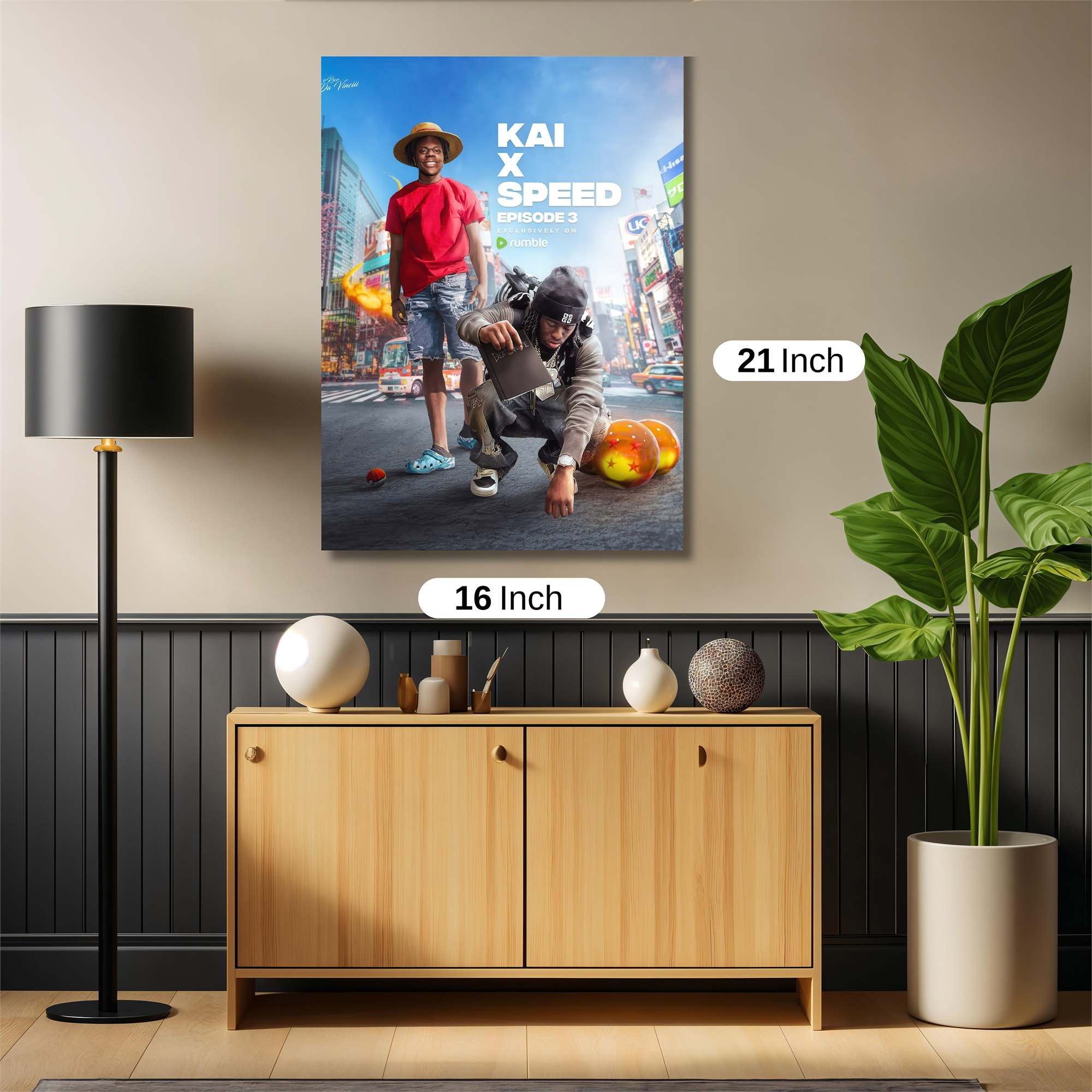 Luffy Exhilaration Safe Wall Magnetic / M