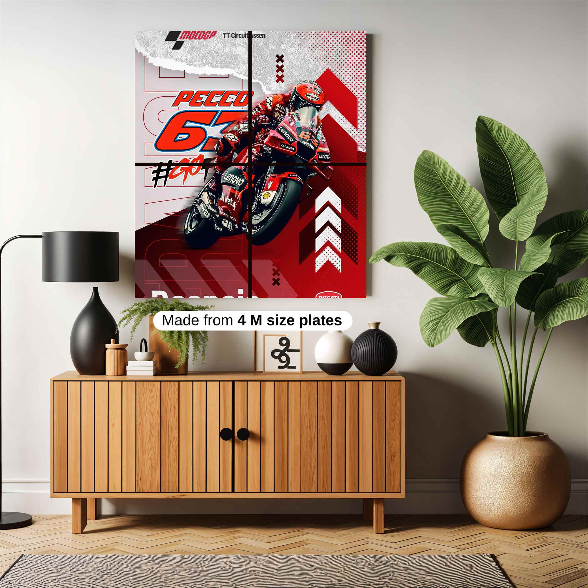 Bagnaia Blaze Safe Wall Magnetic / M