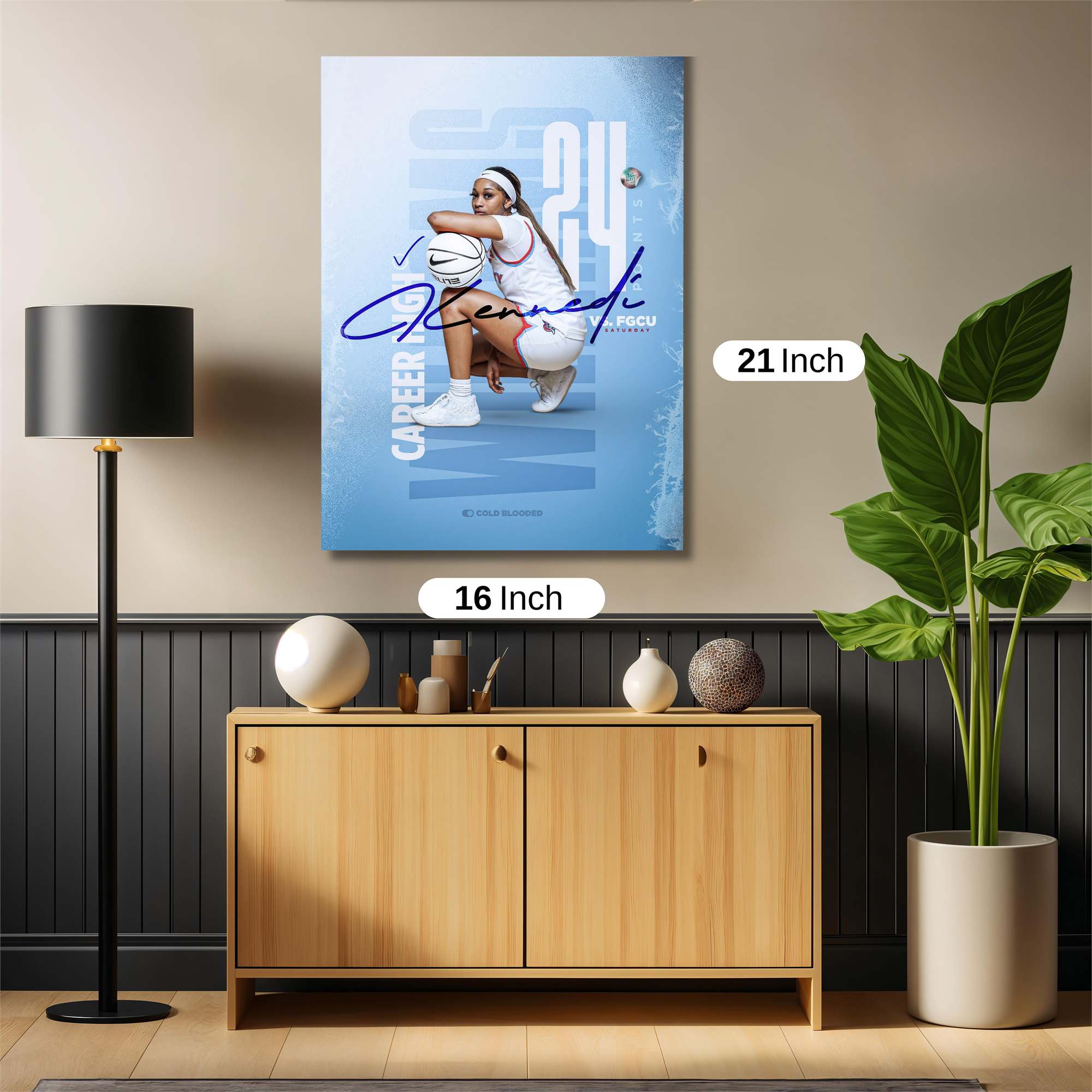 Basketball Bliss Safe Wall Magnetic / M