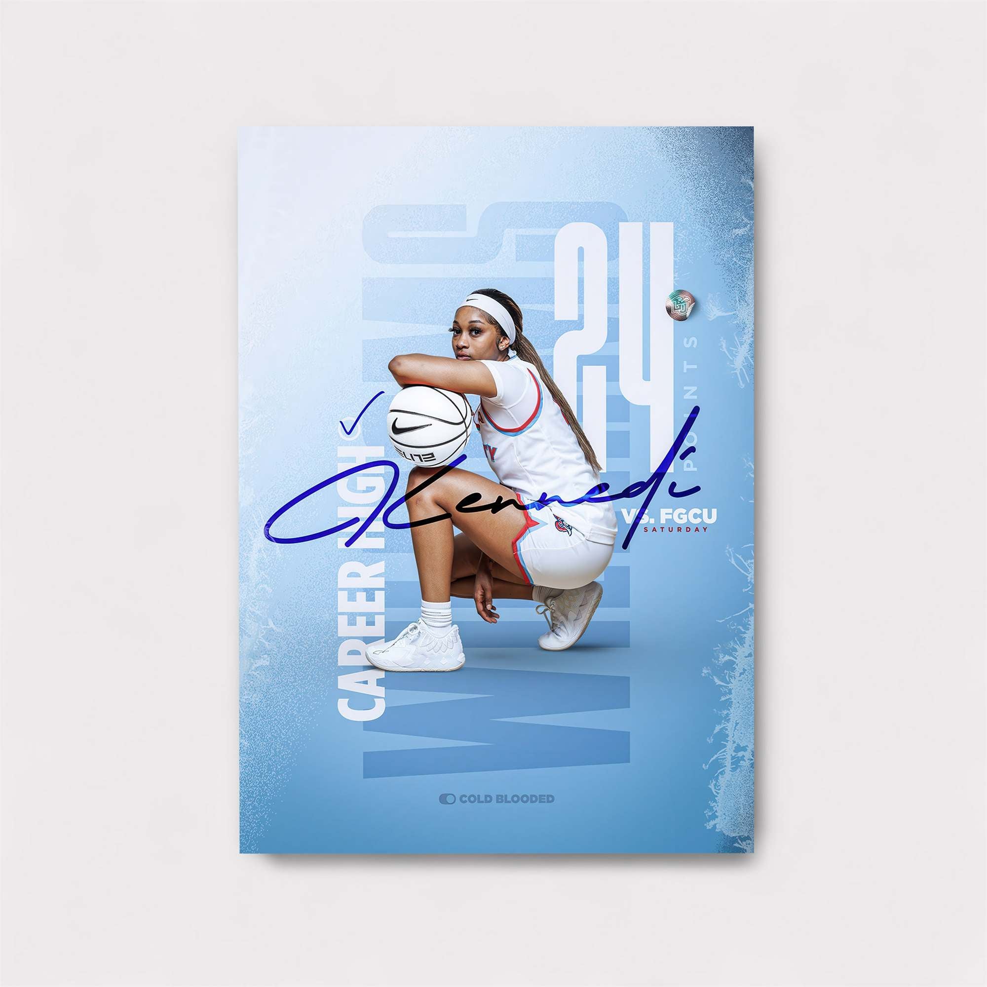 Basketball Bliss Safe Wall Magnetic / M