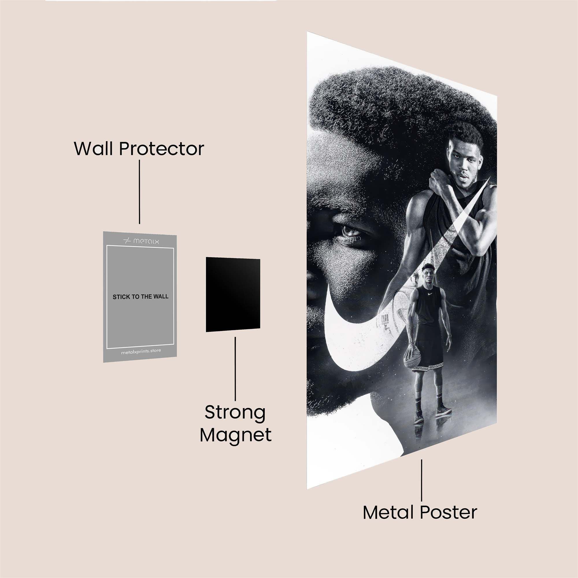 Giannis Focused Safe Wall Magnetic / M