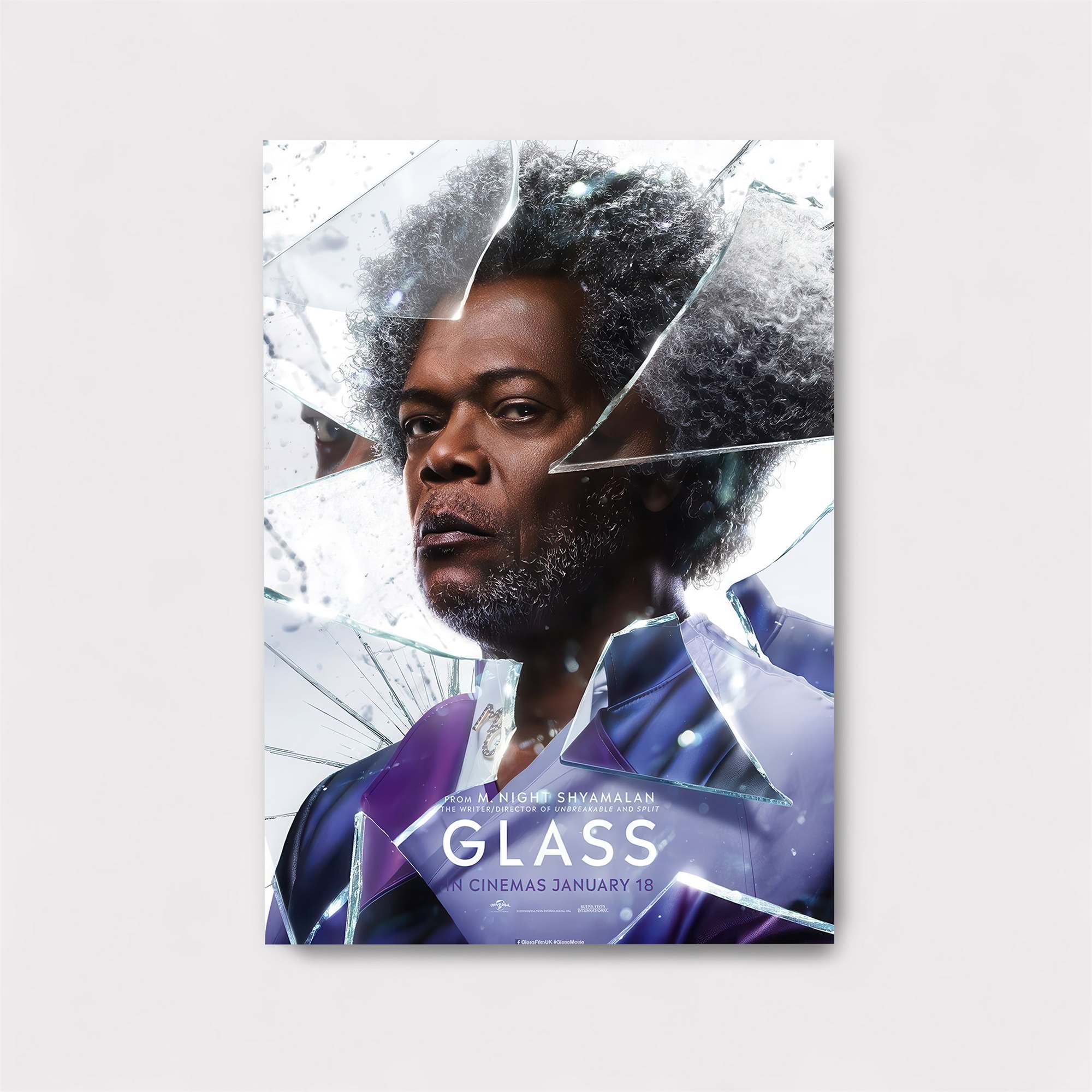 Elijah Shattered Safe Wall Magnetic / M