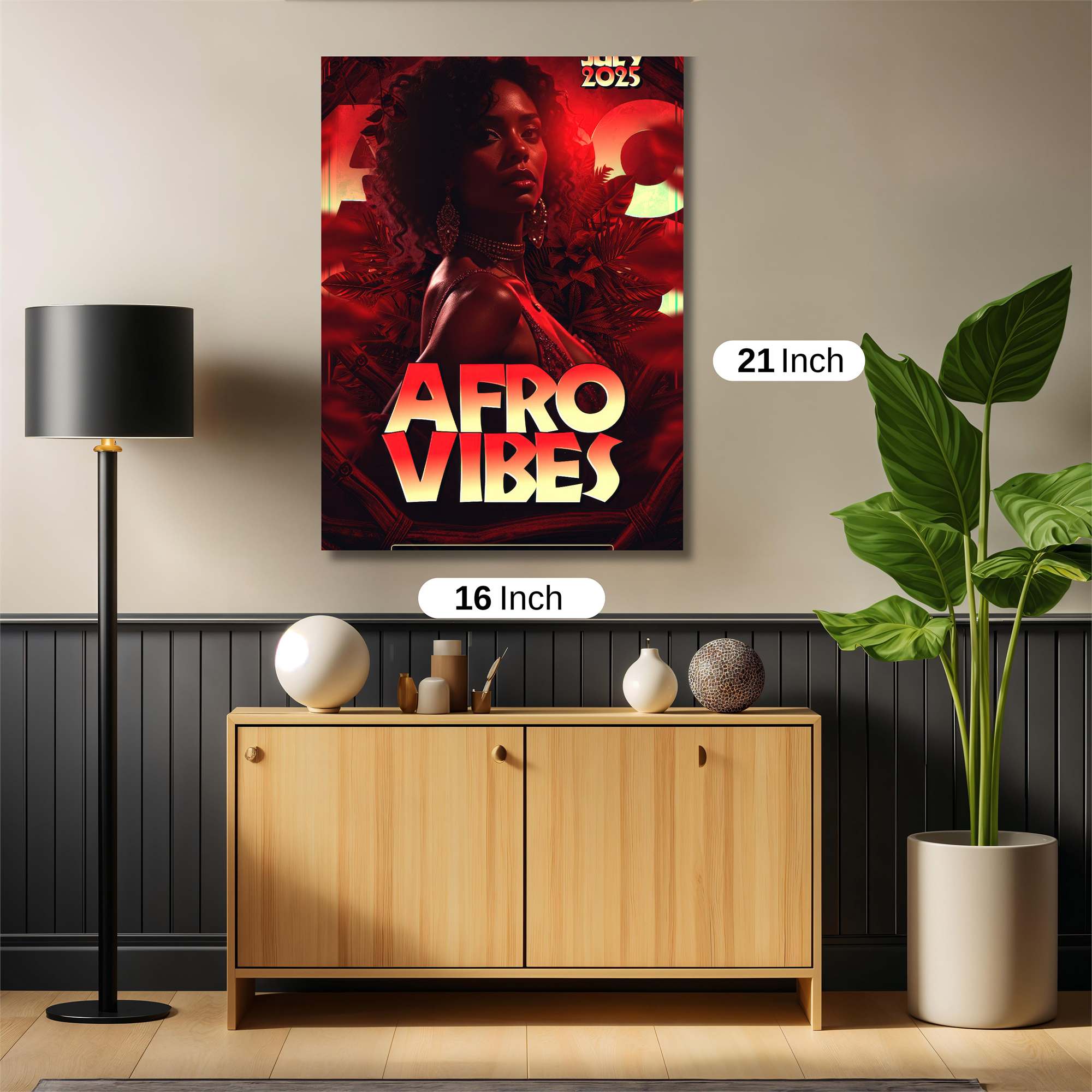 Afro Passion Safe Wall Magnetic / M