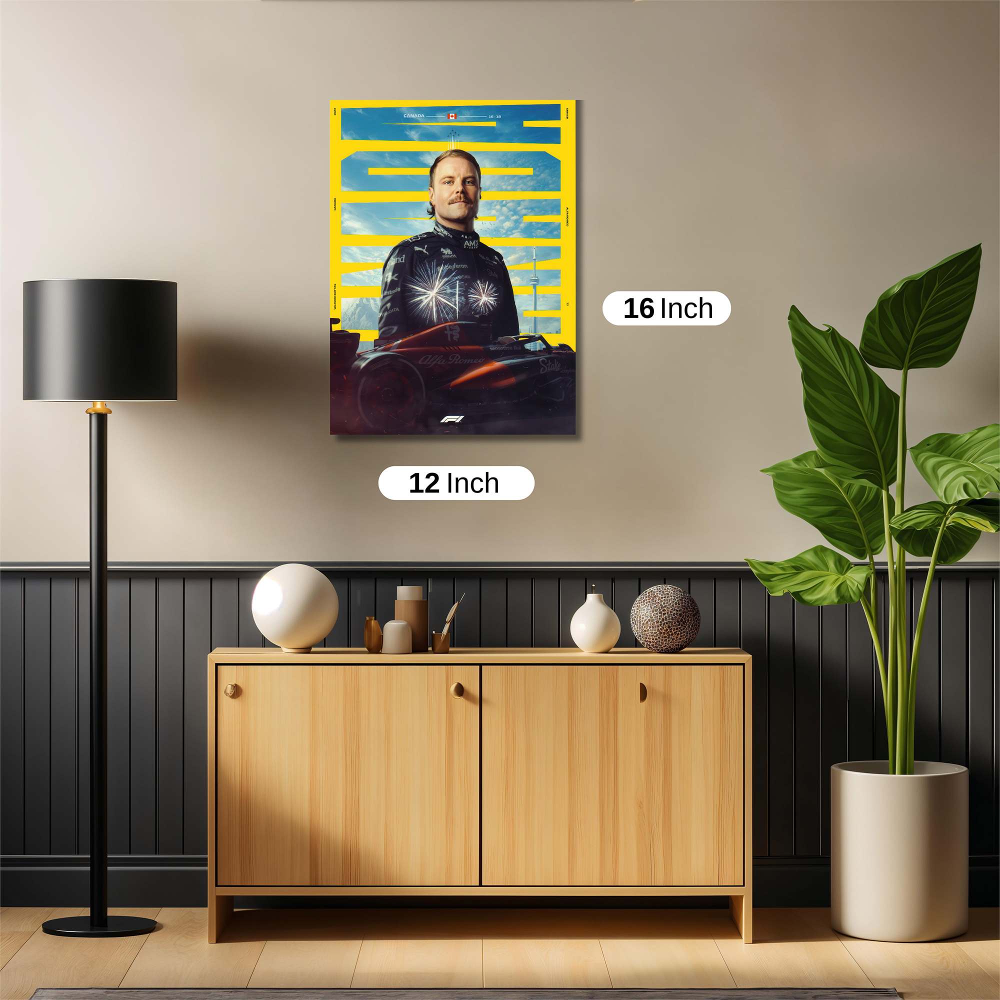 Vettel Vibrant Safe Wall Magnetic / M