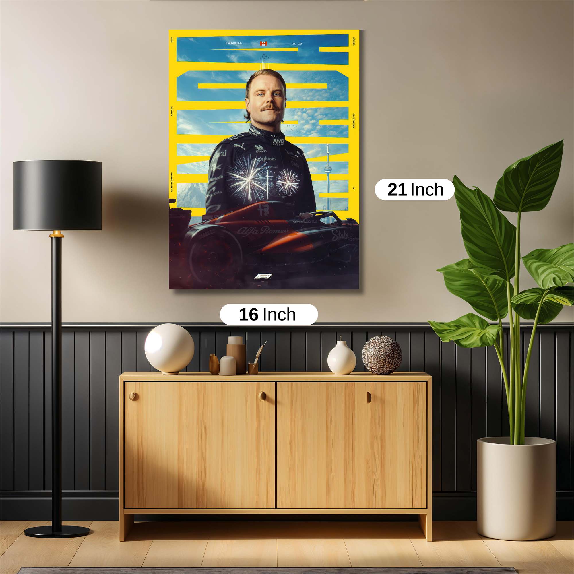 Vettel Vibrant Safe Wall Magnetic / M