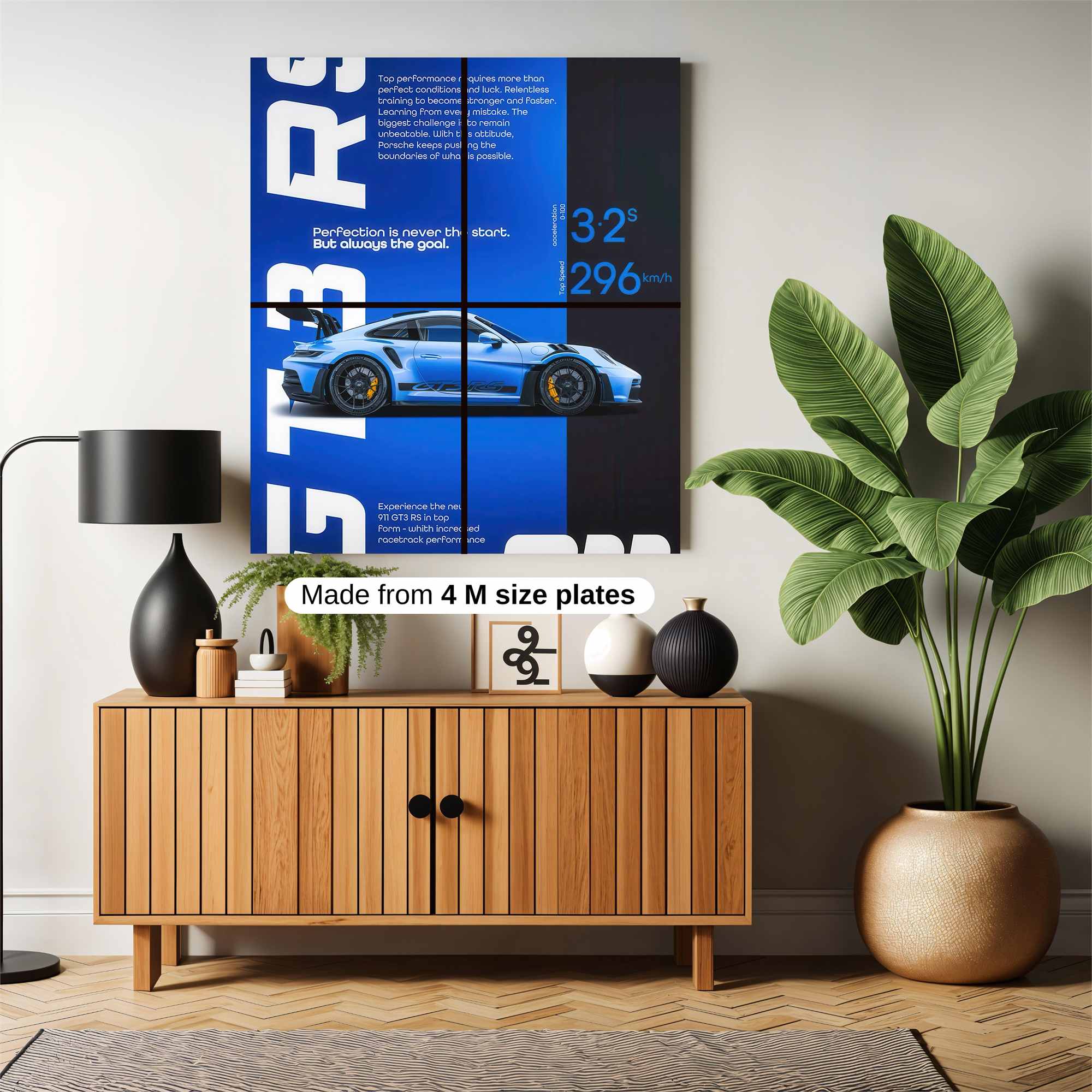 Porsche Passion Safe Wall Magnetic / M