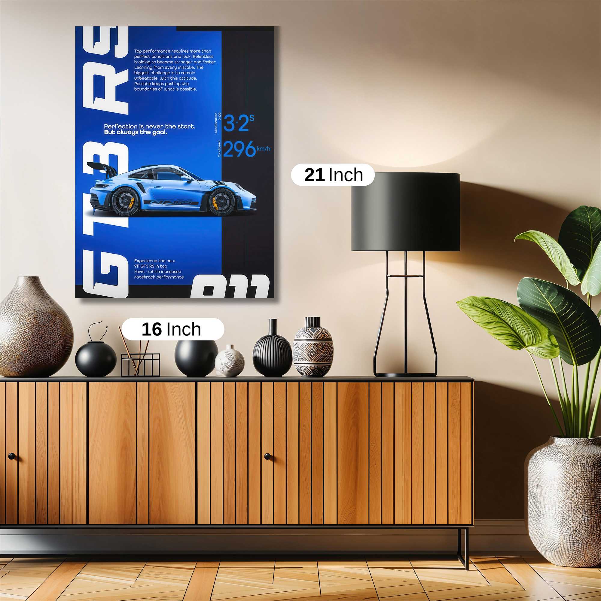Porsche Passion Safe Wall Magnetic / M
