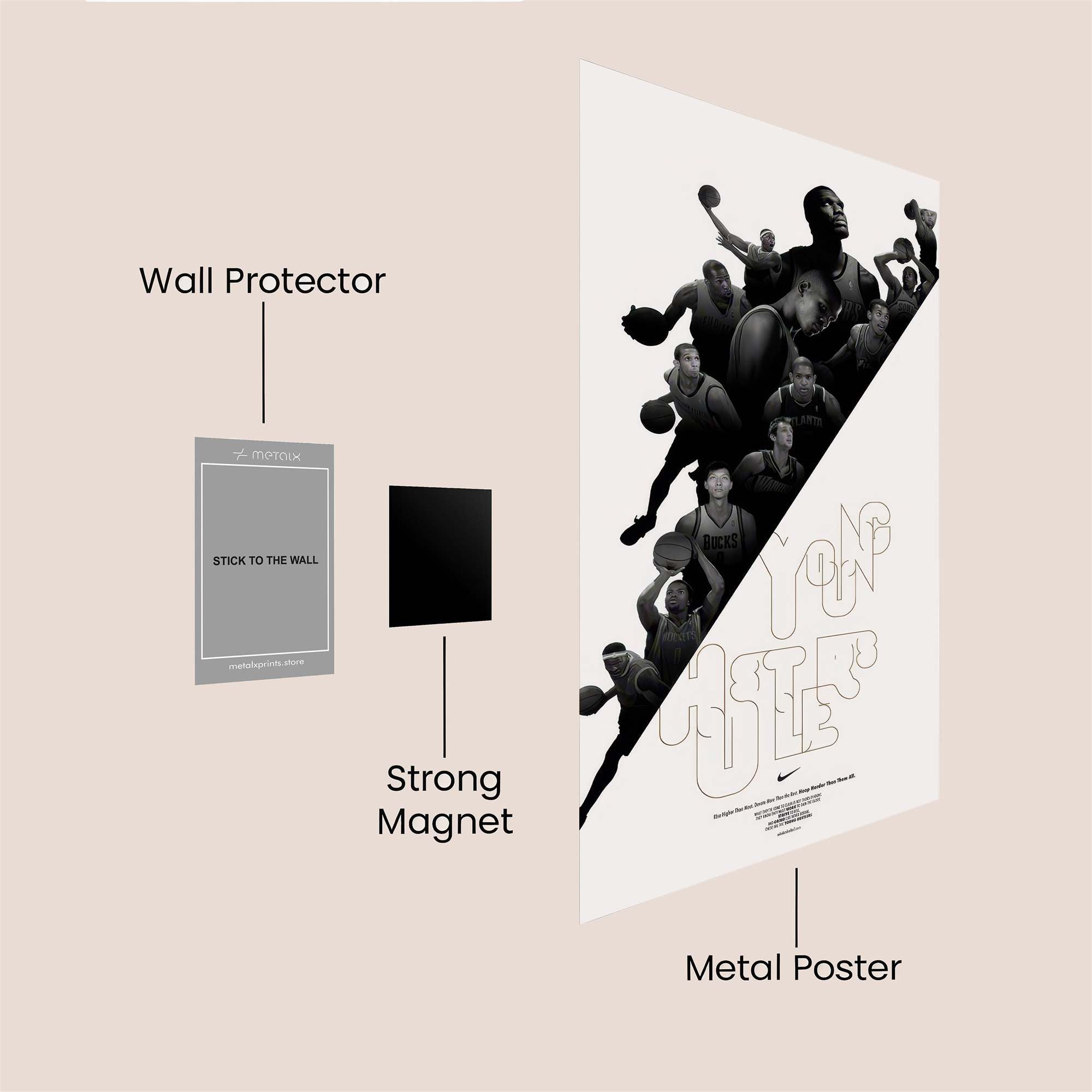 Jordan Dynamic Safe Wall Magnetic / M