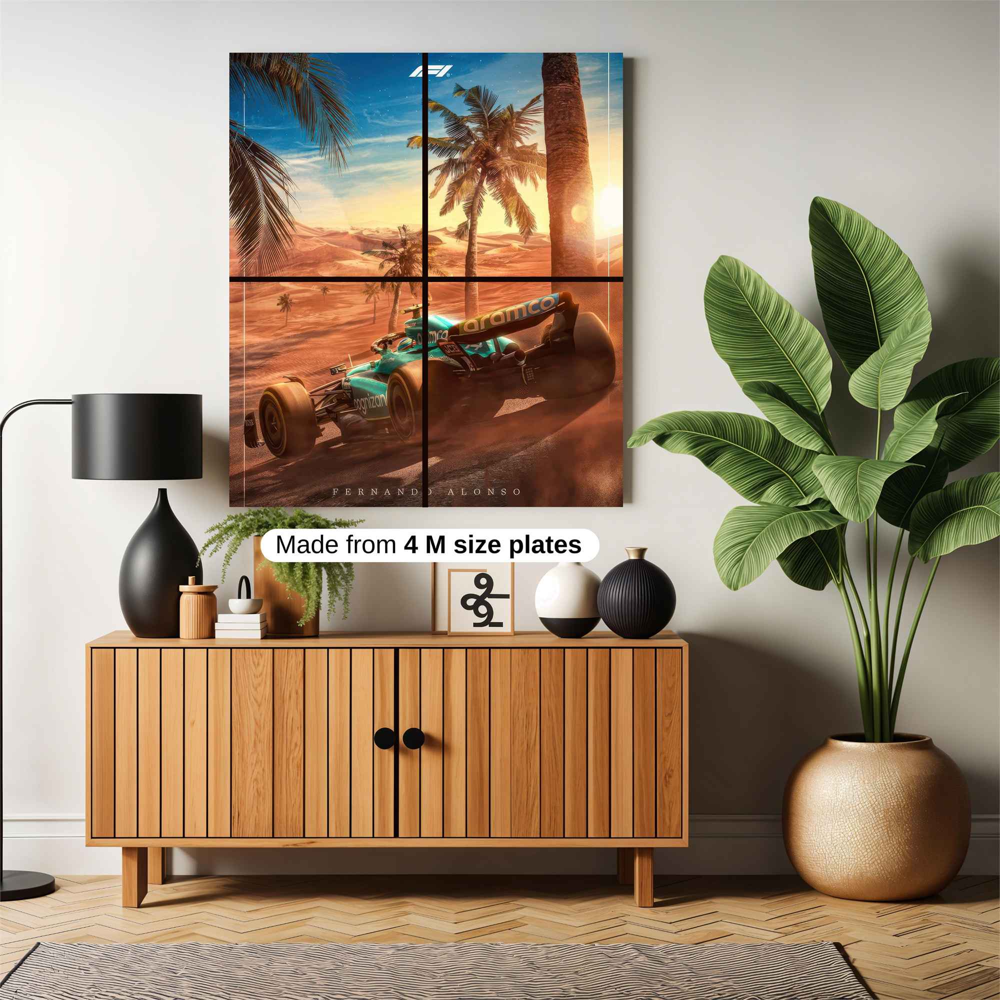 Alonso Adventurous Safe Wall Magnetic / M