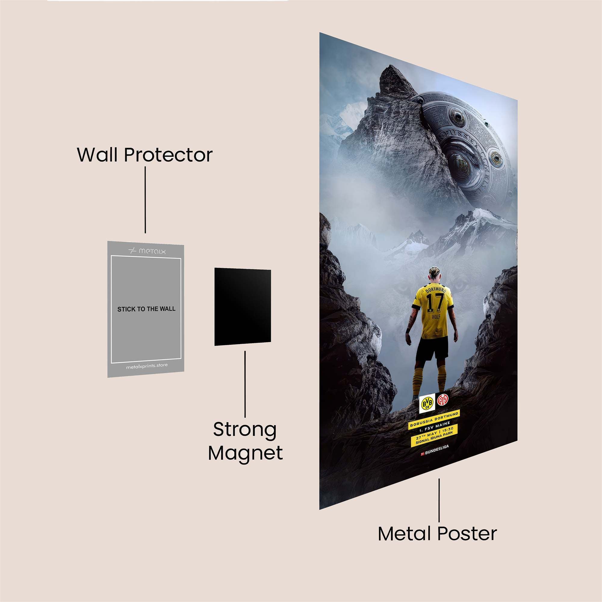 Alien Encounter Safe Wall Magnetic / M