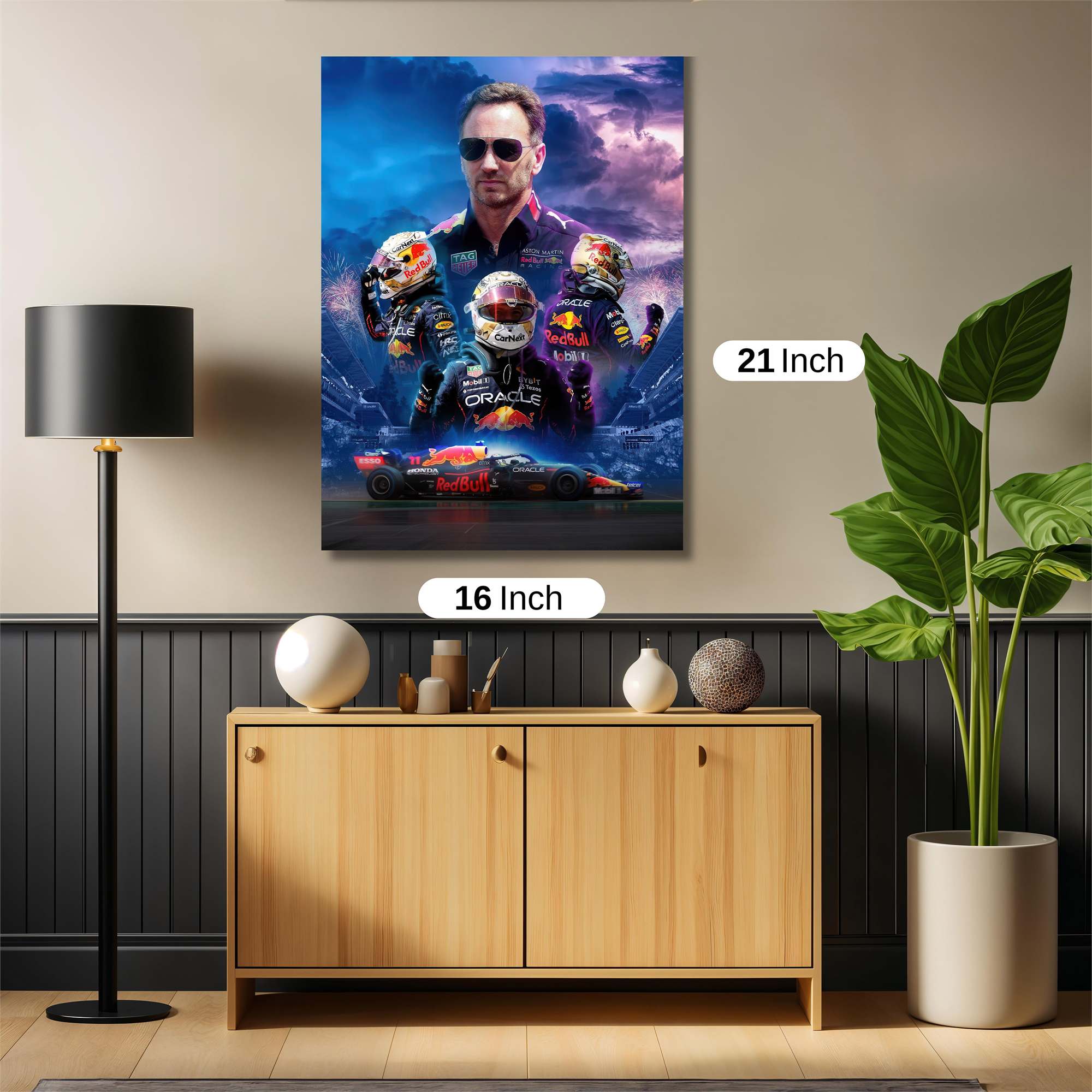 Verstappen Victorious Safe Wall Magnetic / M