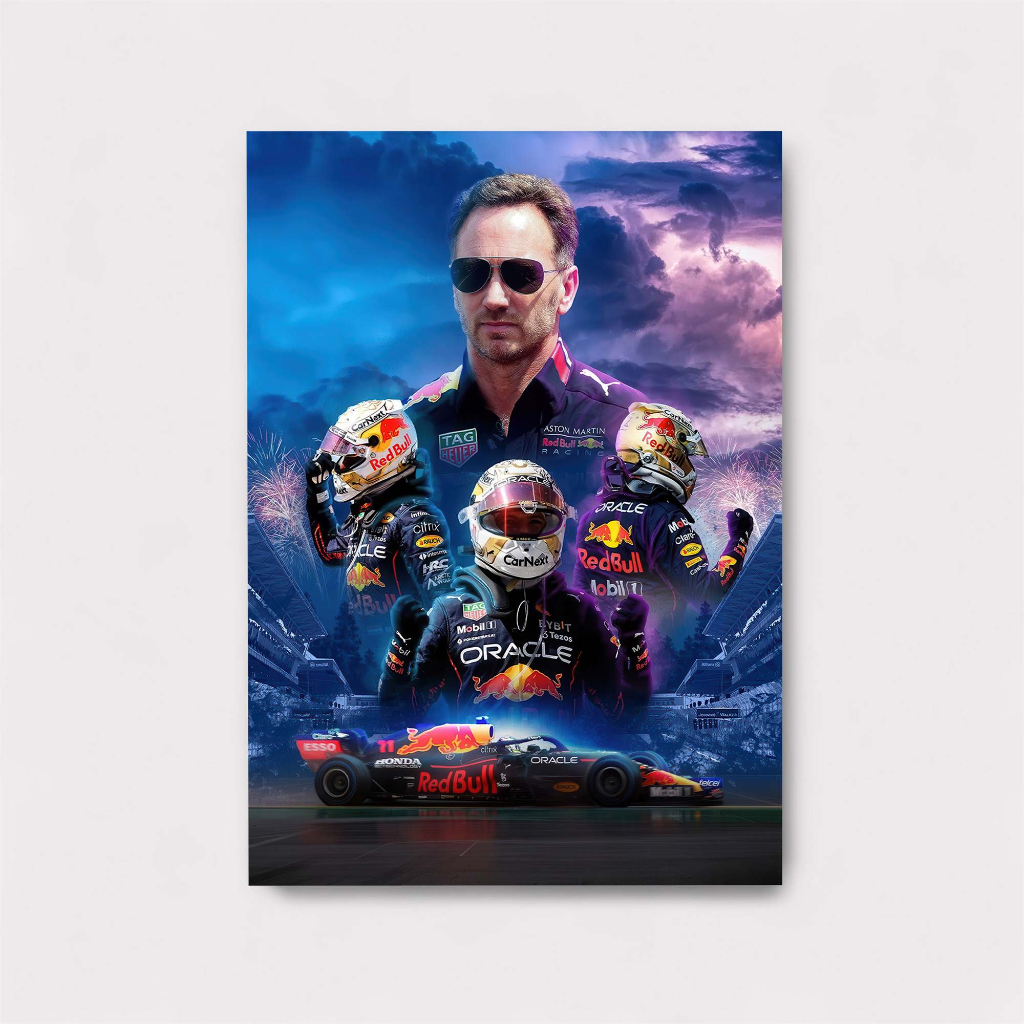 Verstappen Victorious Safe Wall Magnetic / M