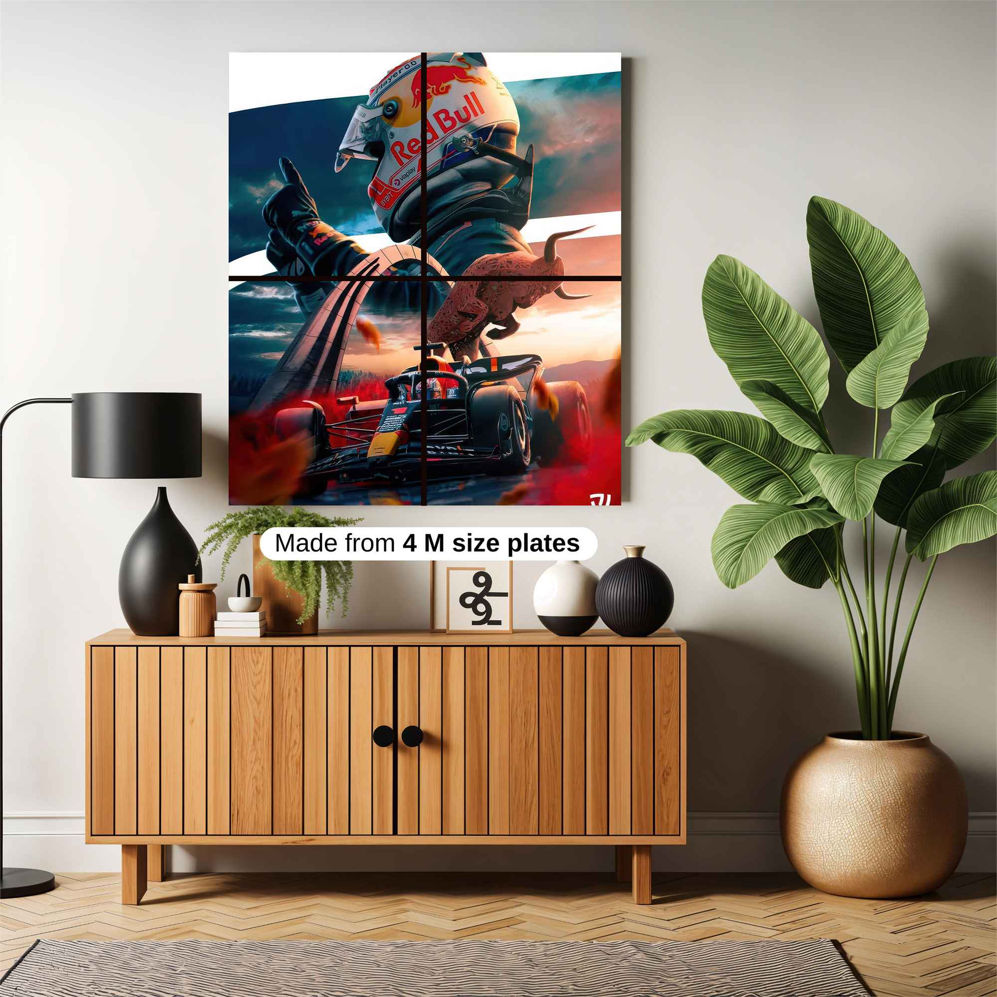 Verstappen Victorious Safe Wall Magnetic / M