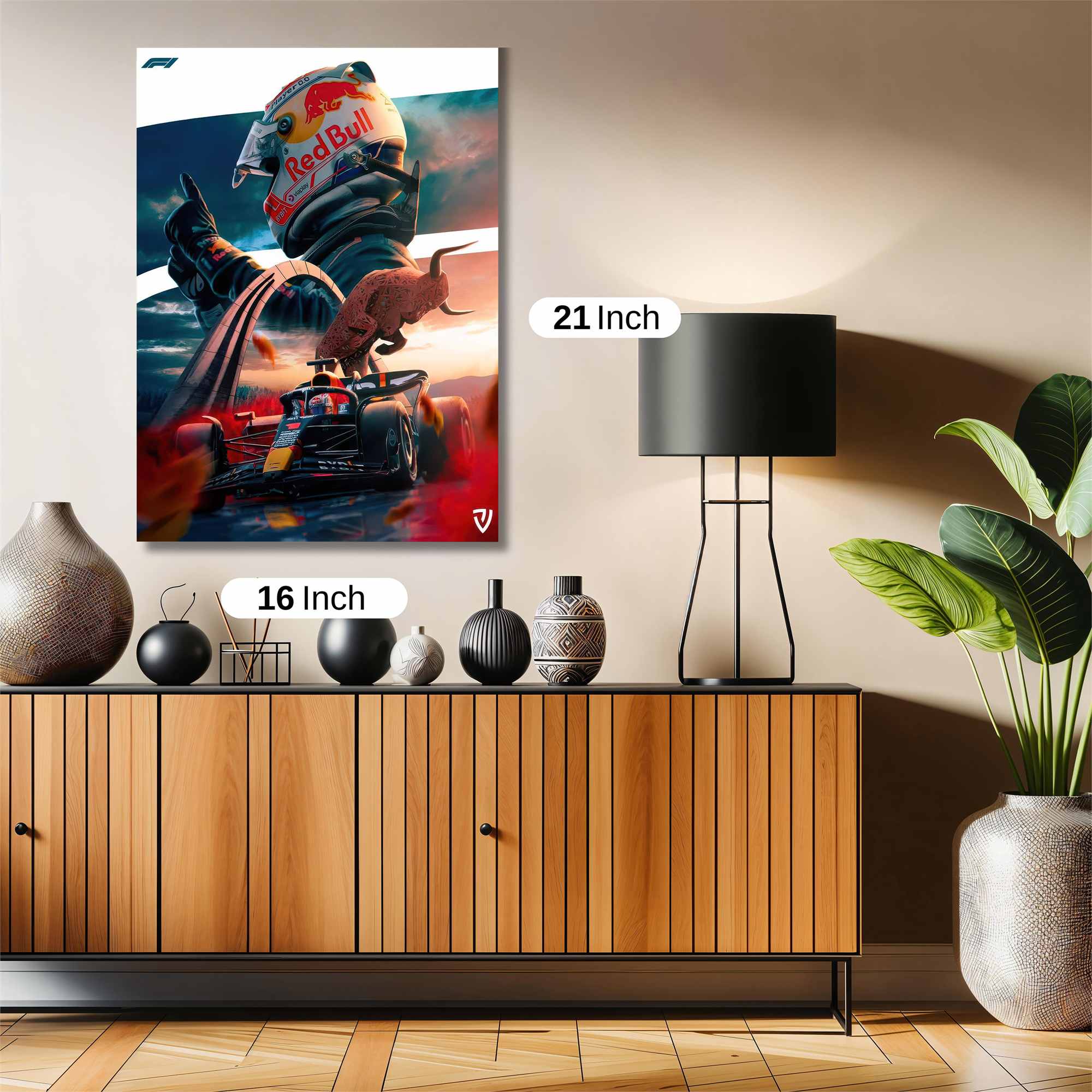 Verstappen Victorious Safe Wall Magnetic / M