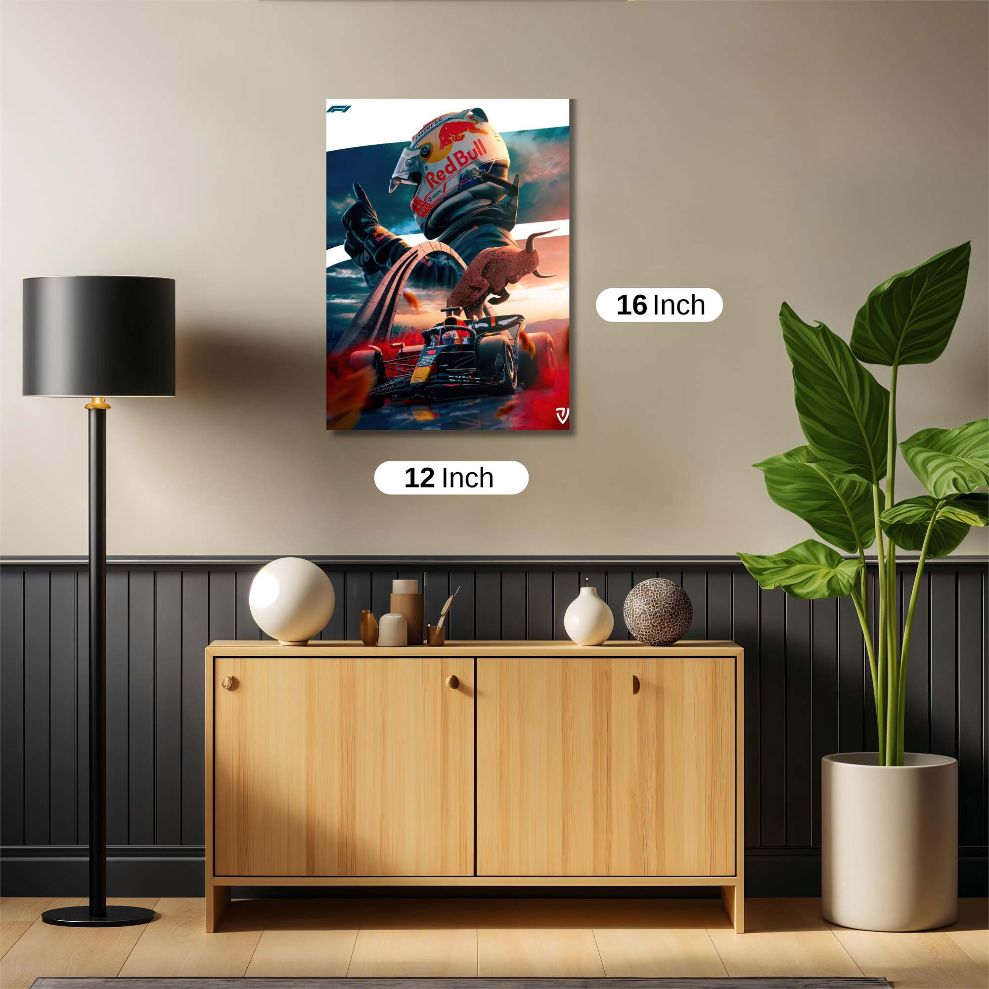 Verstappen Victorious Safe Wall Magnetic / M