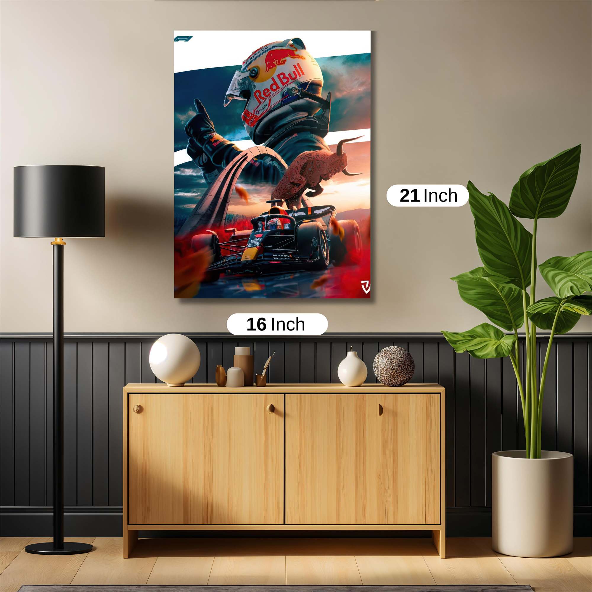 Verstappen Victorious Safe Wall Magnetic / M