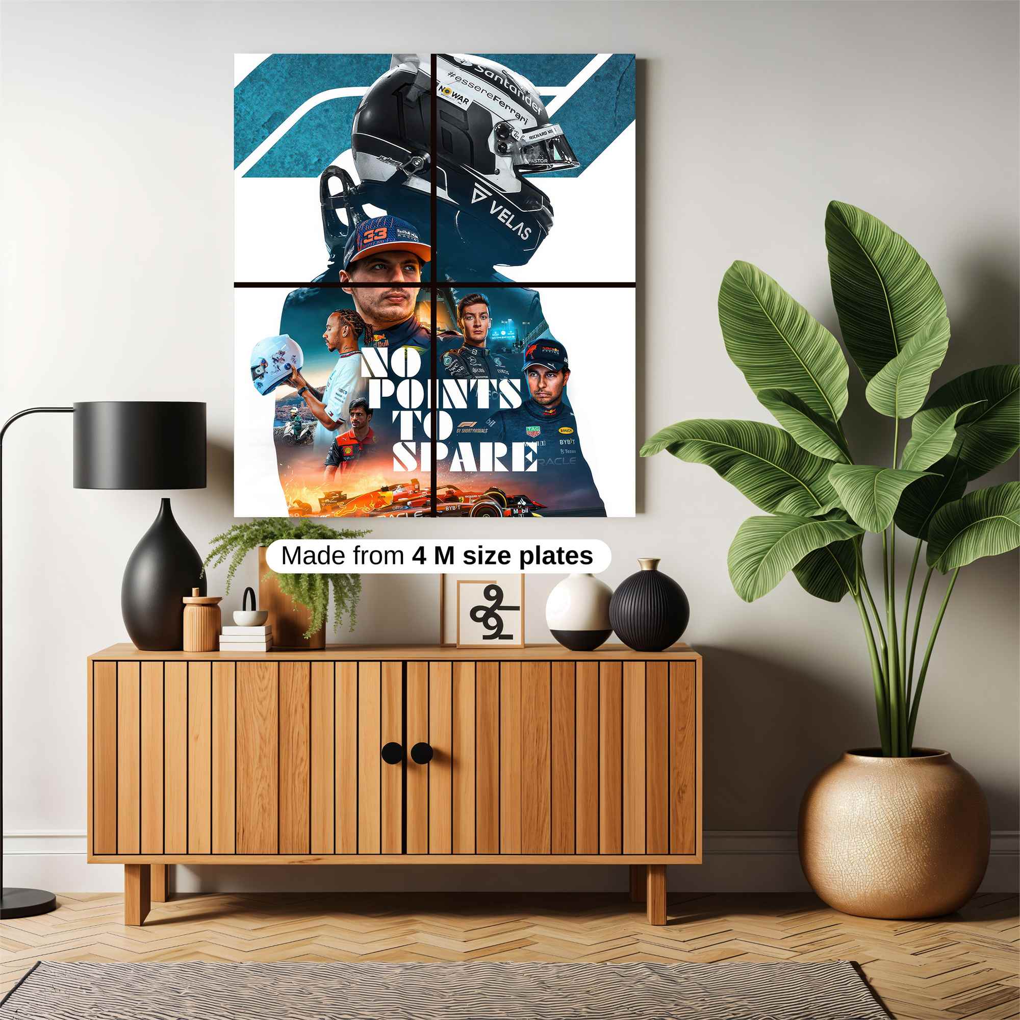Verstappen Victory Safe Wall Magnetic / M