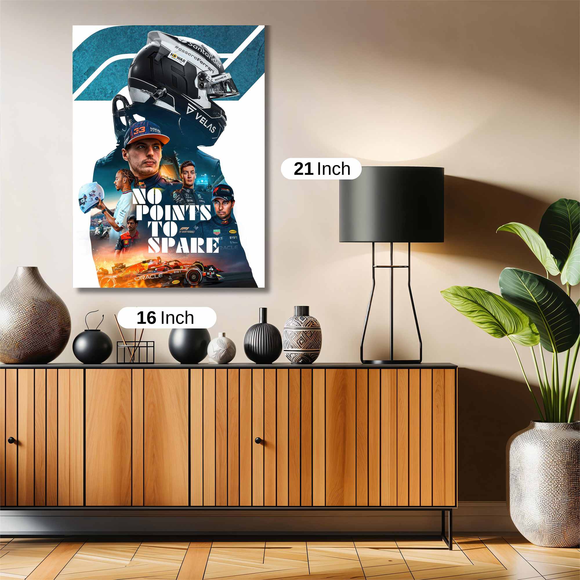 Verstappen Victory Safe Wall Magnetic / M