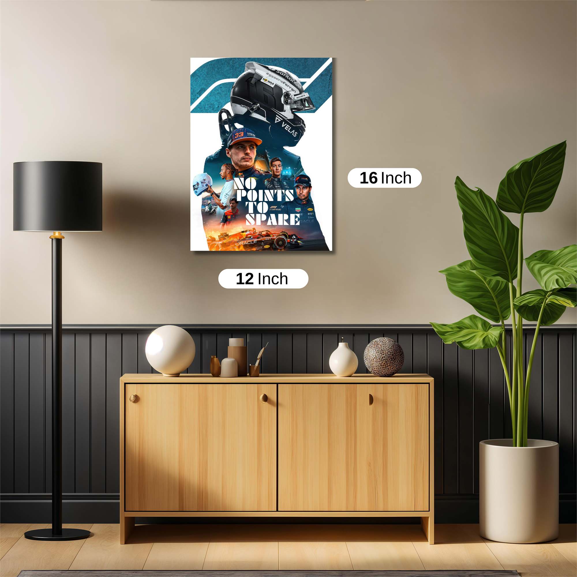 Verstappen Victory Safe Wall Magnetic / M