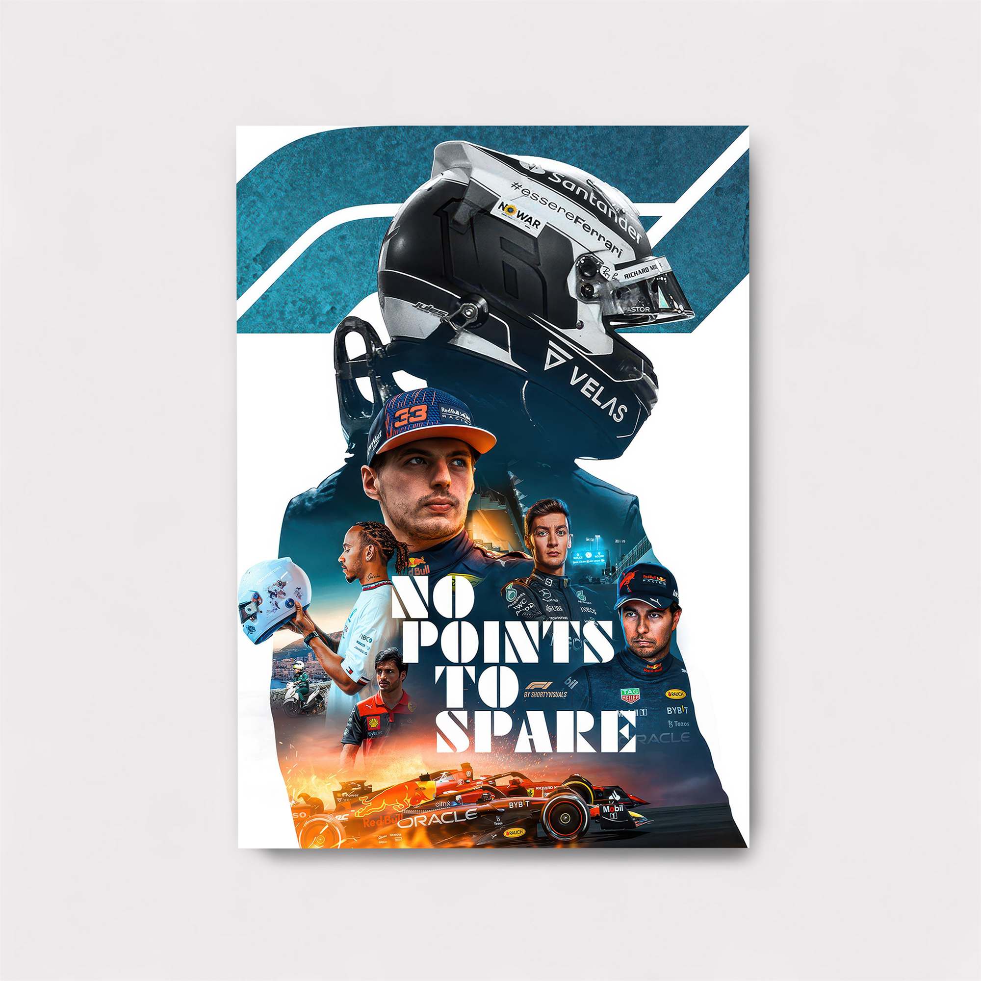 Verstappen Victory Safe Wall Magnetic / M
