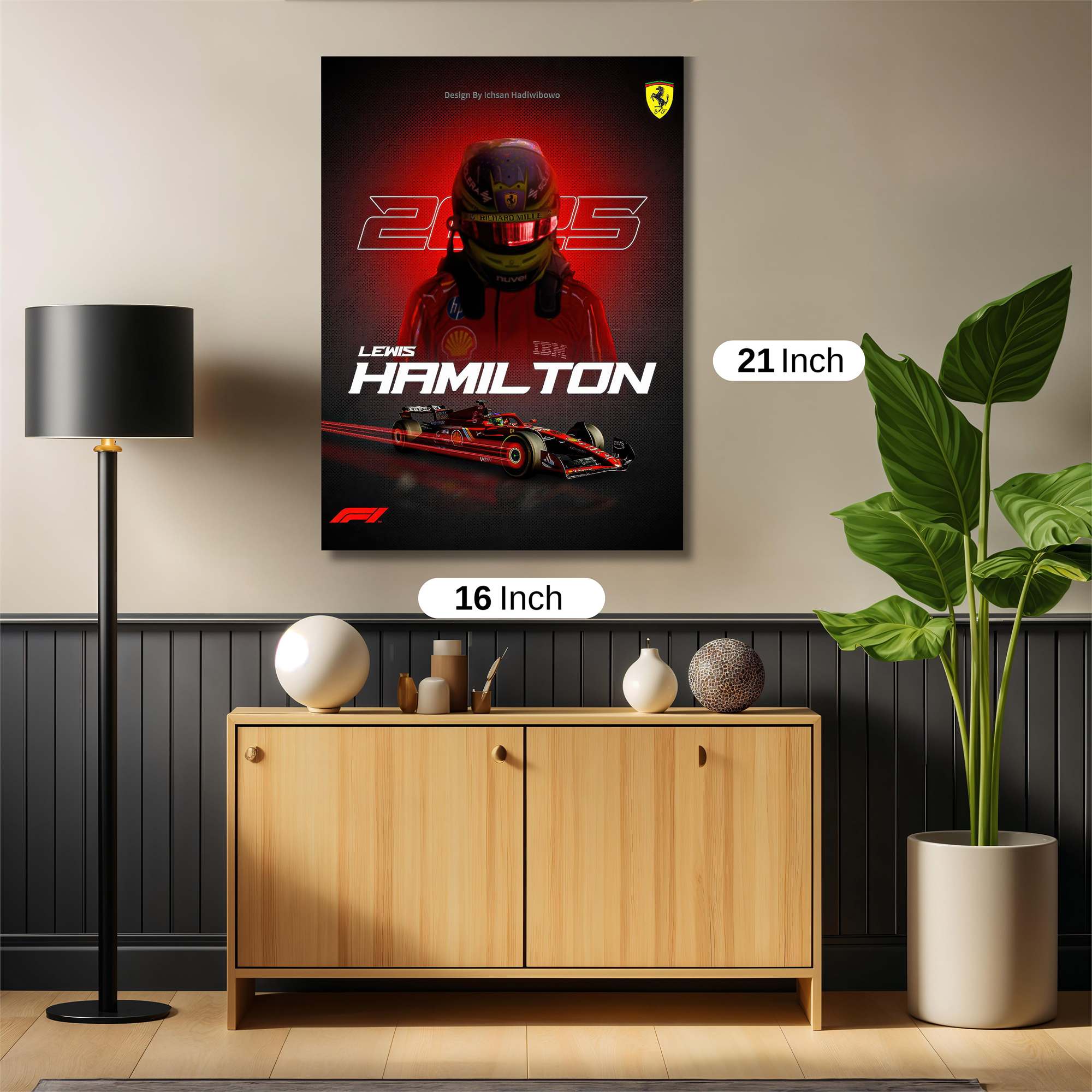 Hamilton Intense Safe Wall Magnetic / M