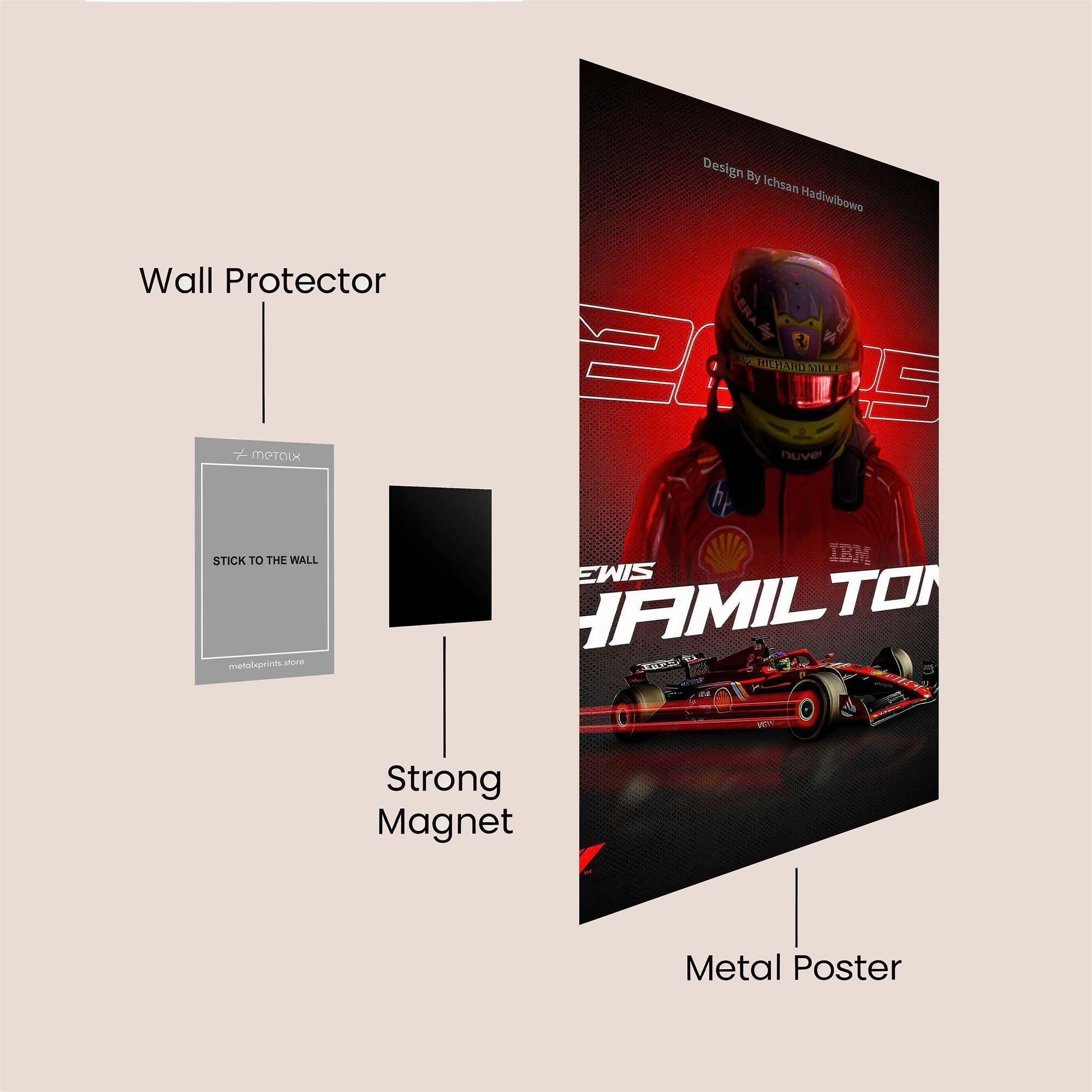 Hamilton Intense Safe Wall Magnetic / M