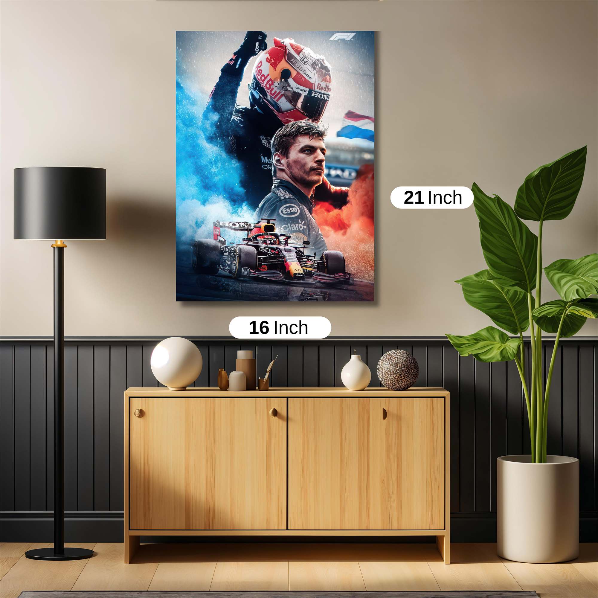 Verstappen Victorious Safe Wall Magnetic / M