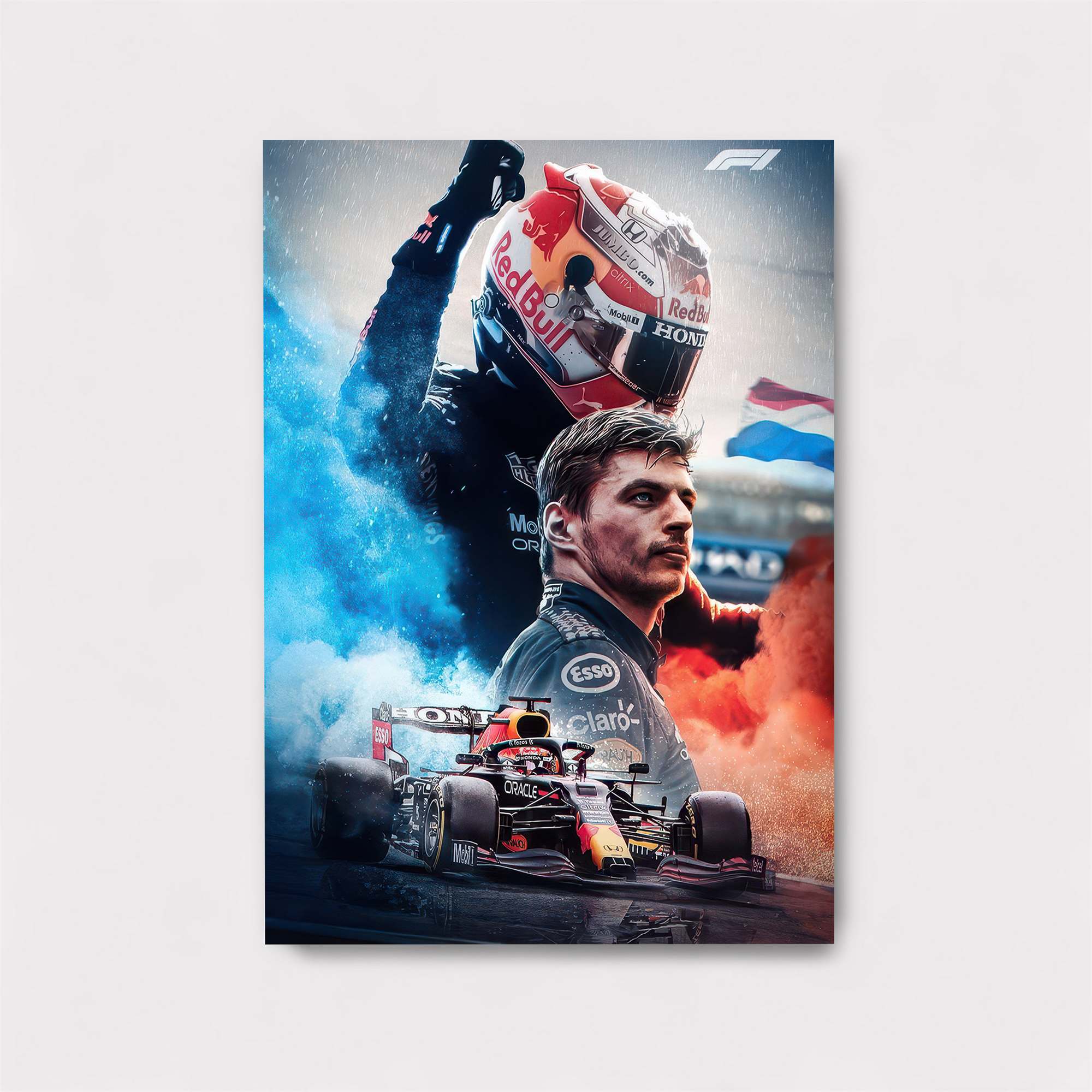 Verstappen Victorious Safe Wall Magnetic / M