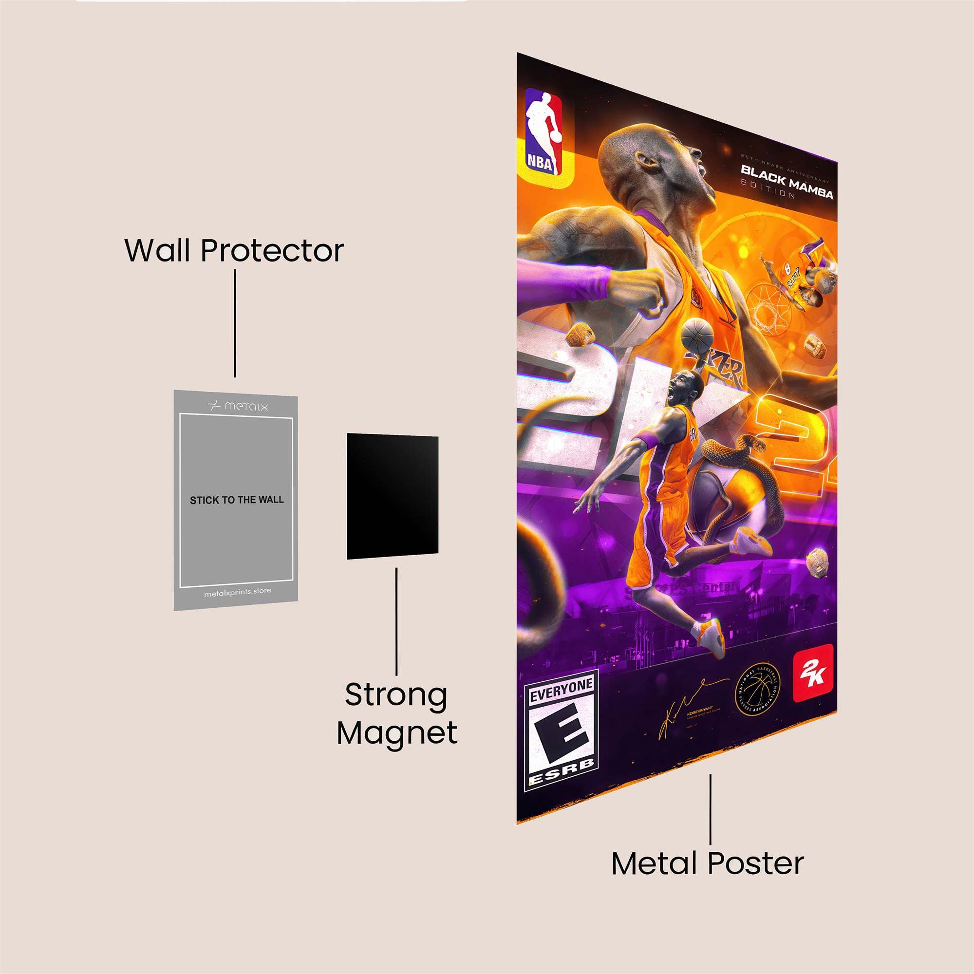 Kobe Dynamic Safe Wall Magnetic / M