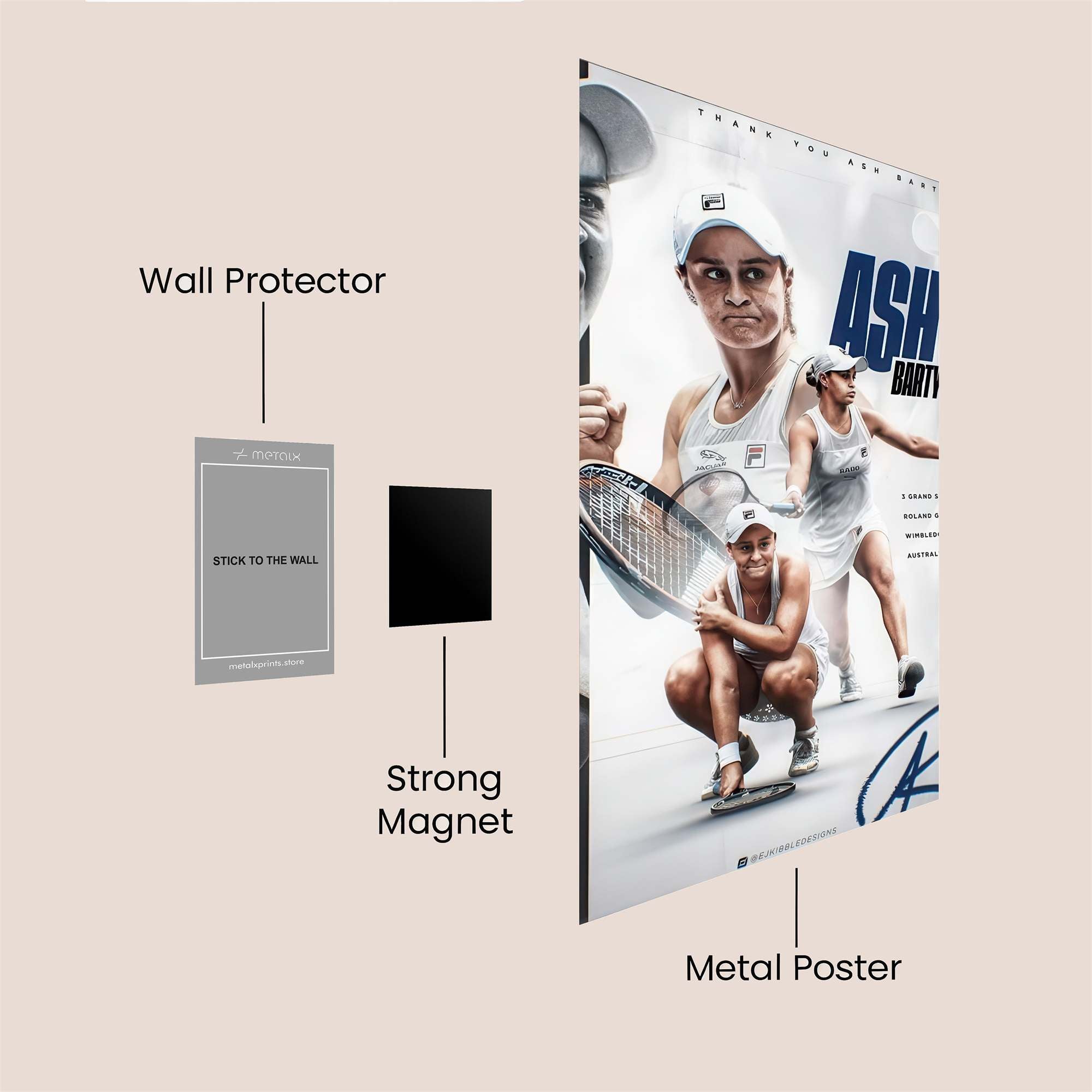 Barty Triumphant Safe Wall Magnetic / M